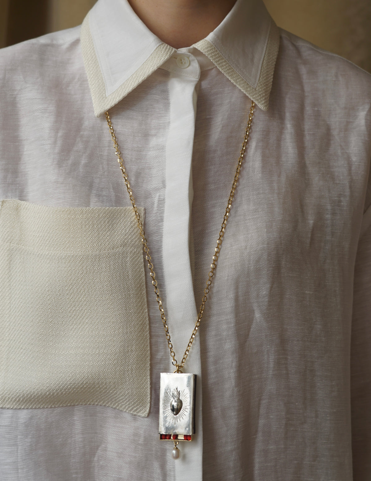 BEATRIZ PALACIOS | Matchbox Pendant