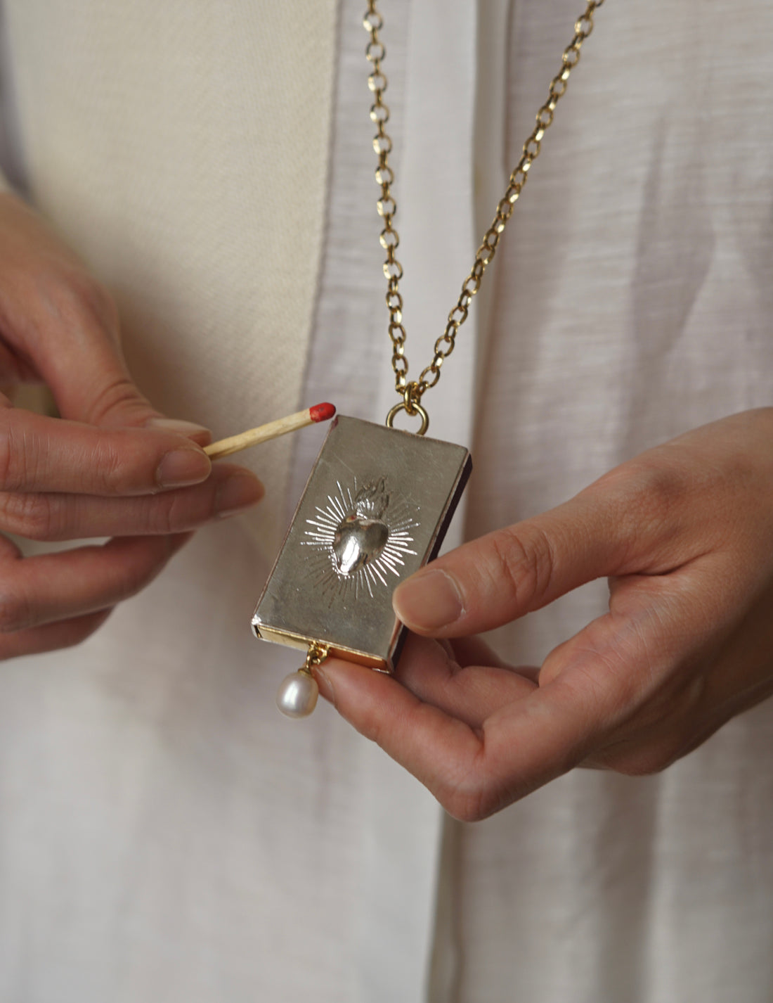 BEATRIZ PALACIOS | Matchbox Pendant