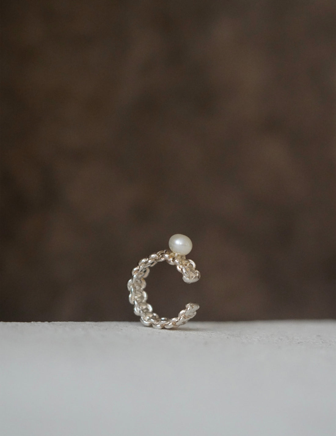 MIRIT | Mizuhiki & Pearl Ear Cuff