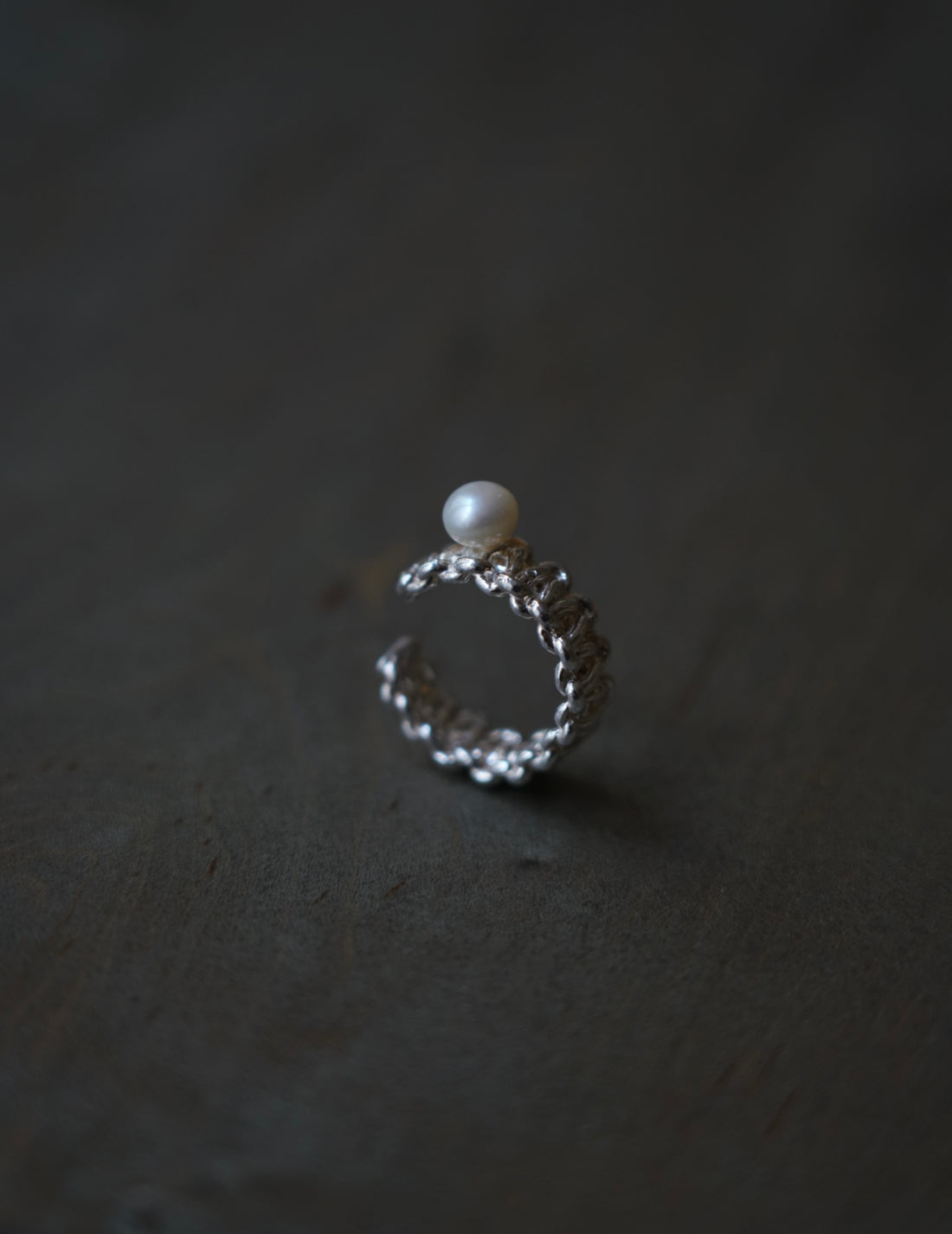 MIRIT | Mizuhiki & Pearl Ear Cuff