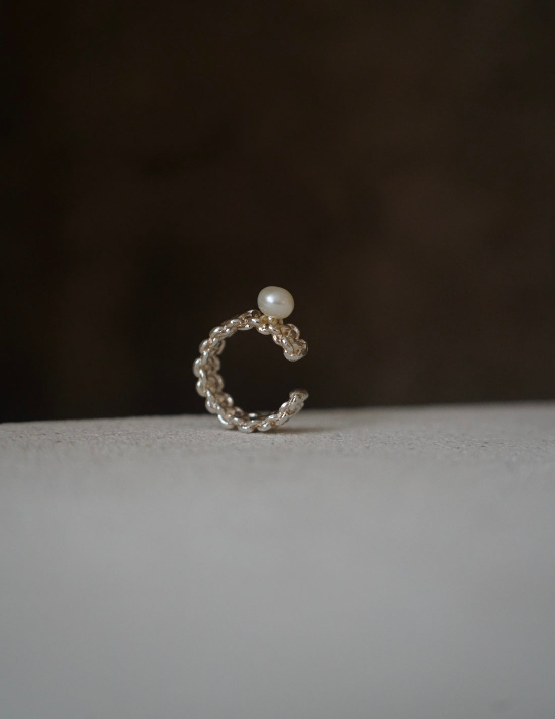 MIRIT | Mizuhiki & Pearl Ear Cuff