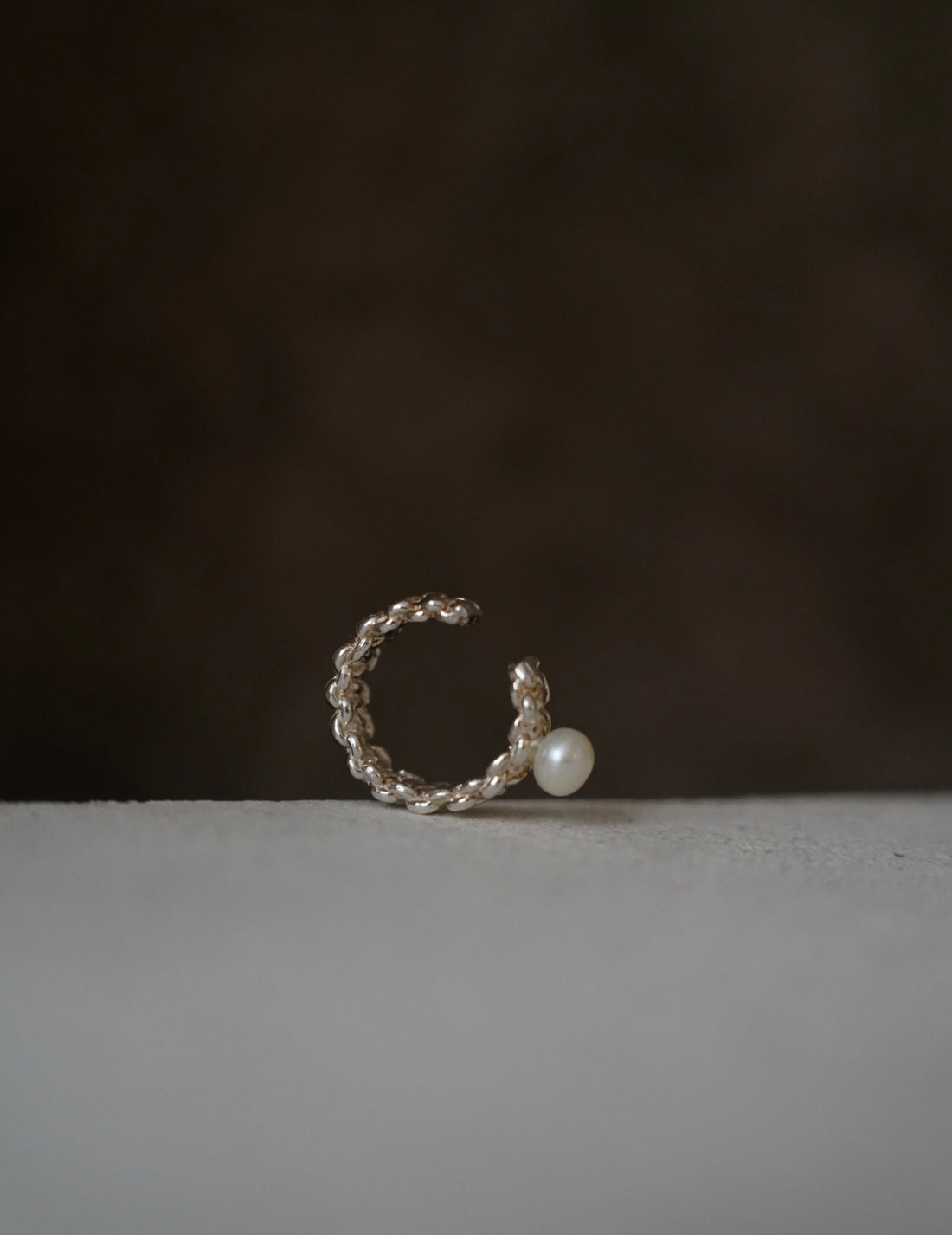 MIRIT | Mizuhiki & Pearl Ear Cuff