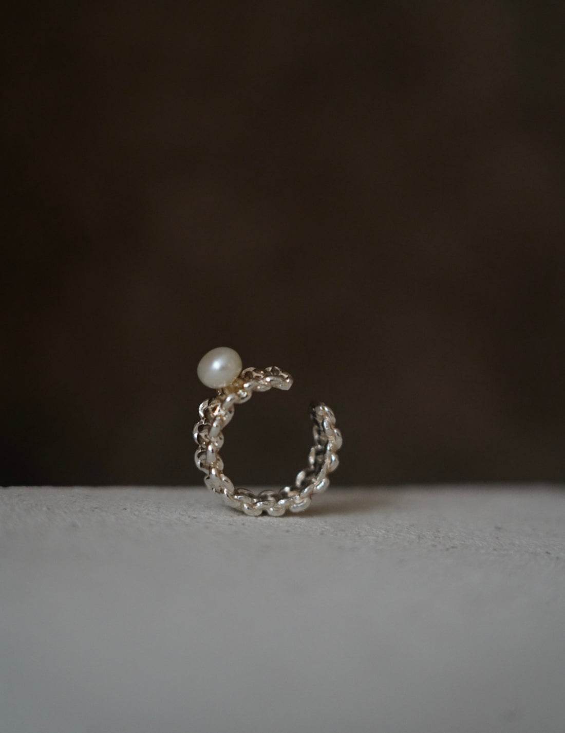 MIRIT | Mizuhiki & Pearl Ear Cuff