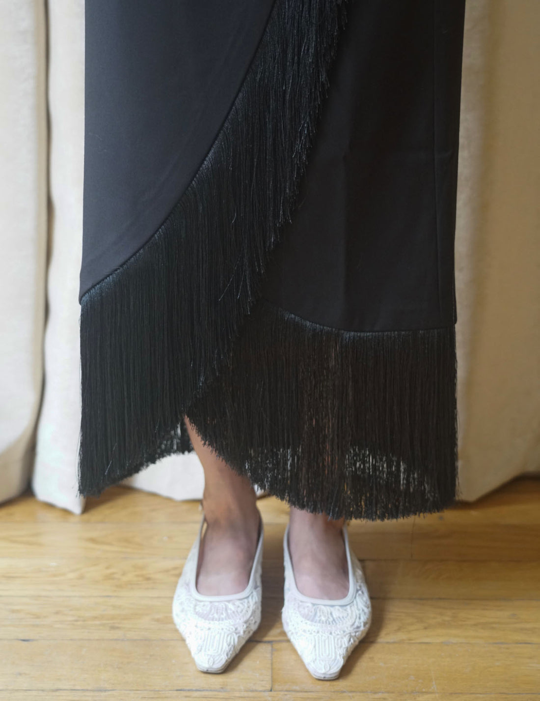 DELEGAN | Milk Skirt “BAKHROMA” - All black