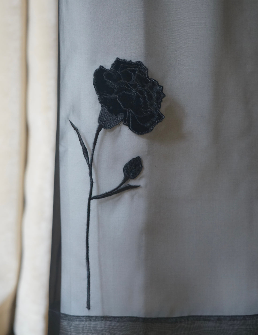 DELEGAN | Naked Skirt “BLUEBOTTLE”-Black