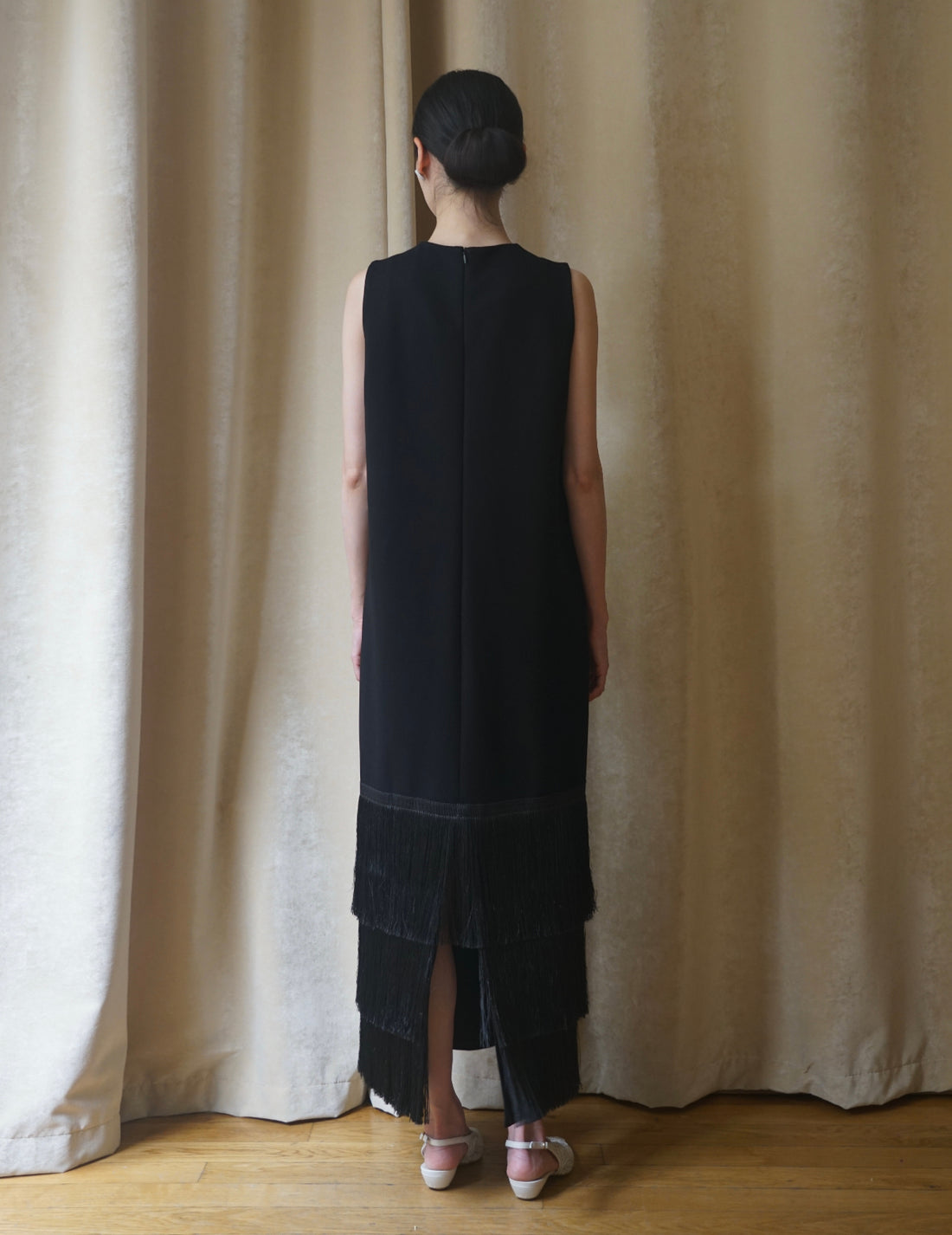 DELEGAN | Black-Dress-Bakhroma-Black