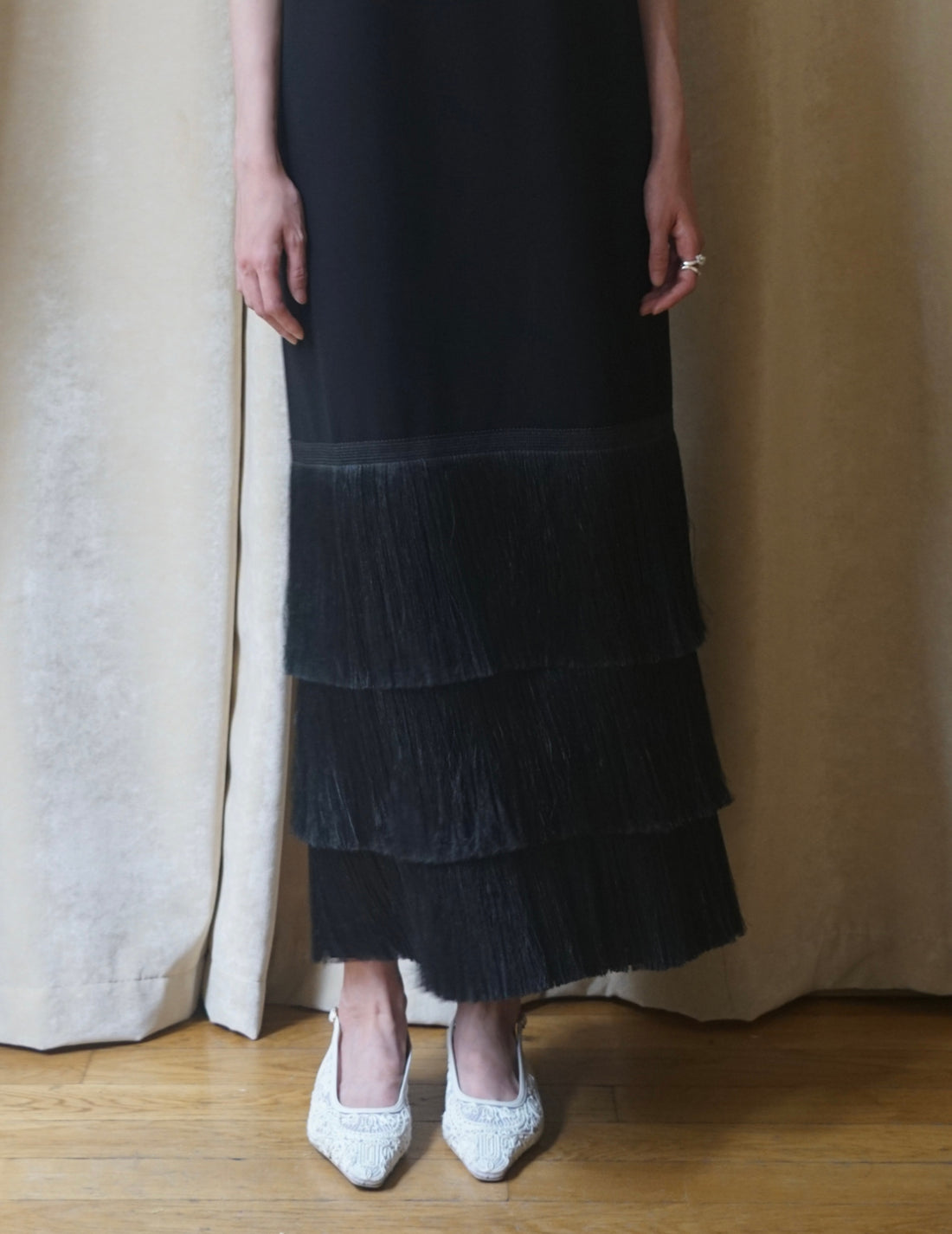 DELEGAN | Black-Dress-Bakhroma-Black