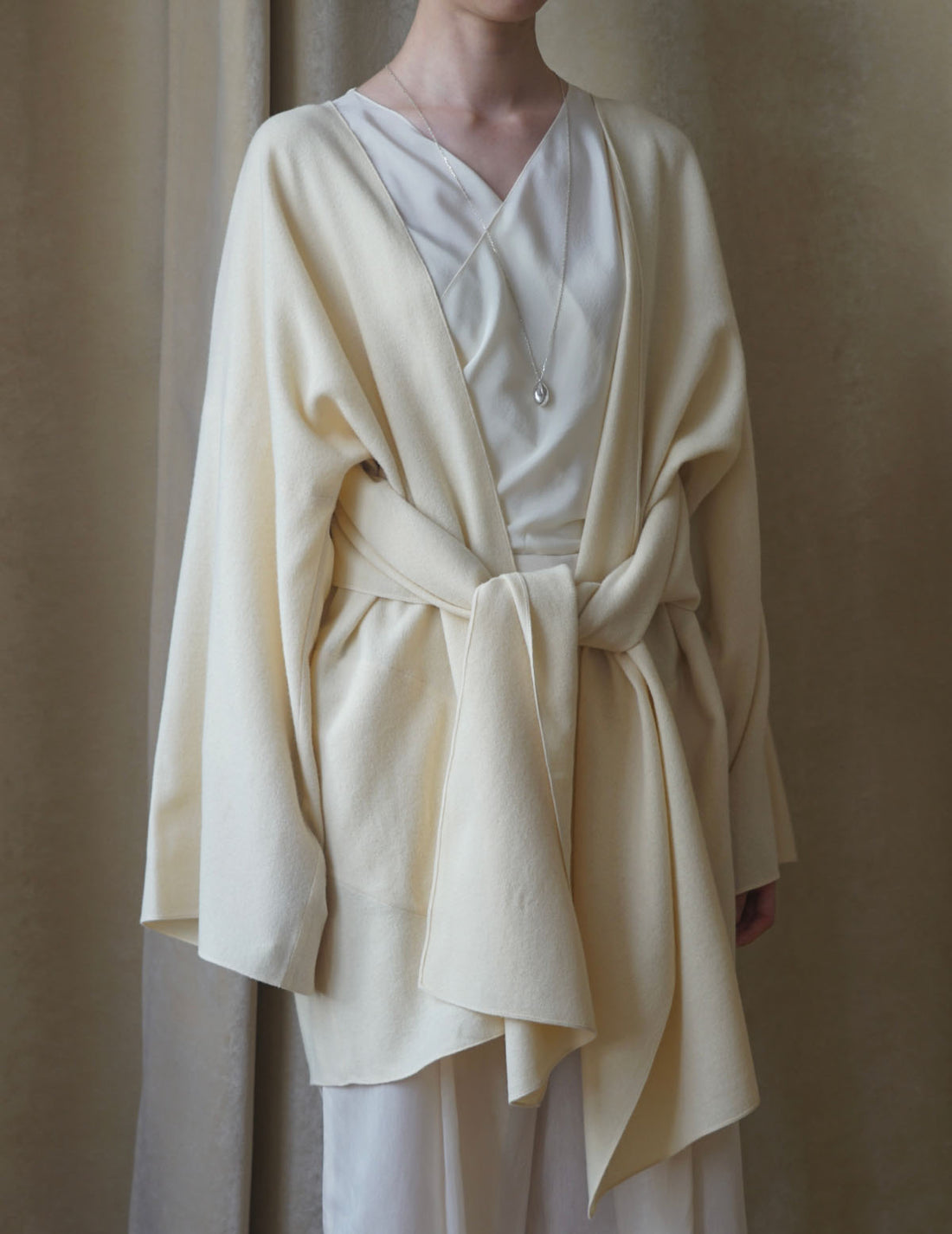 CORTANA | JACK YAK WOOL JACKET・IVORY