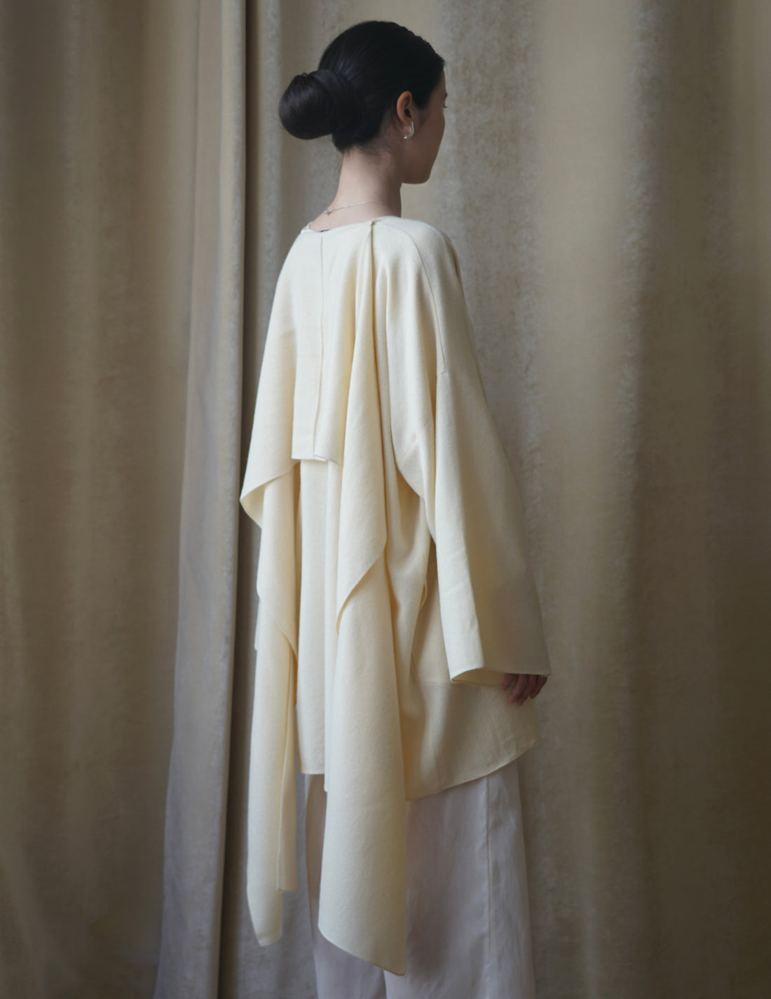 CORTANA | JACK YAK WOOL JACKET・IVORY