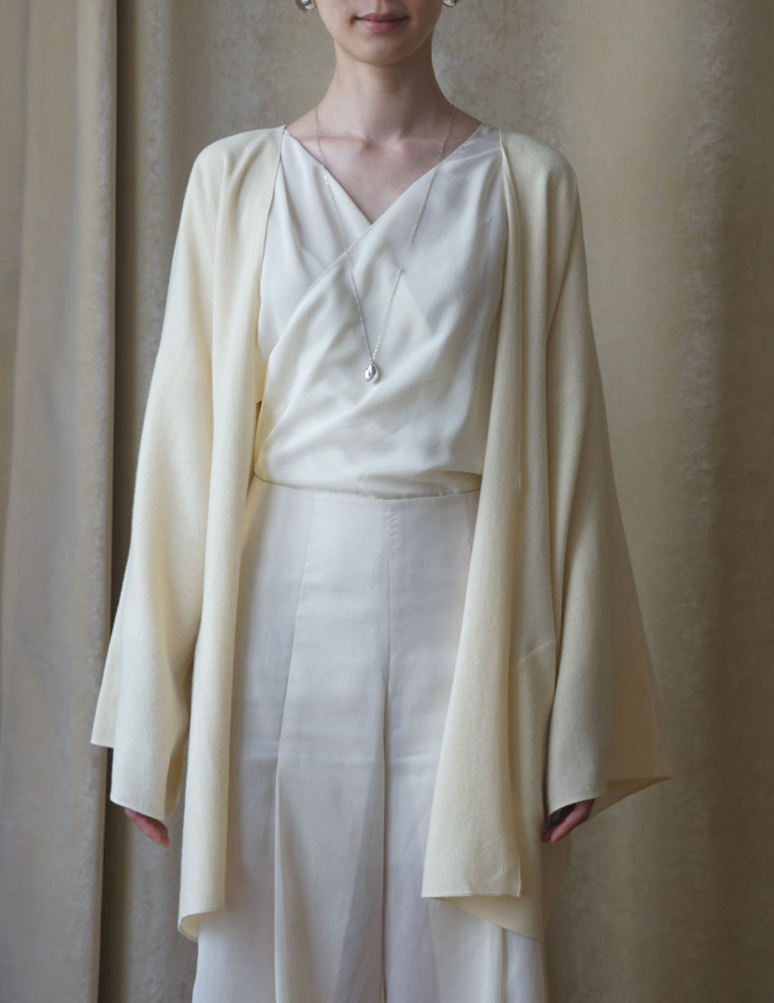 CORTANA | JACK YAK WOOL JACKET・IVORY