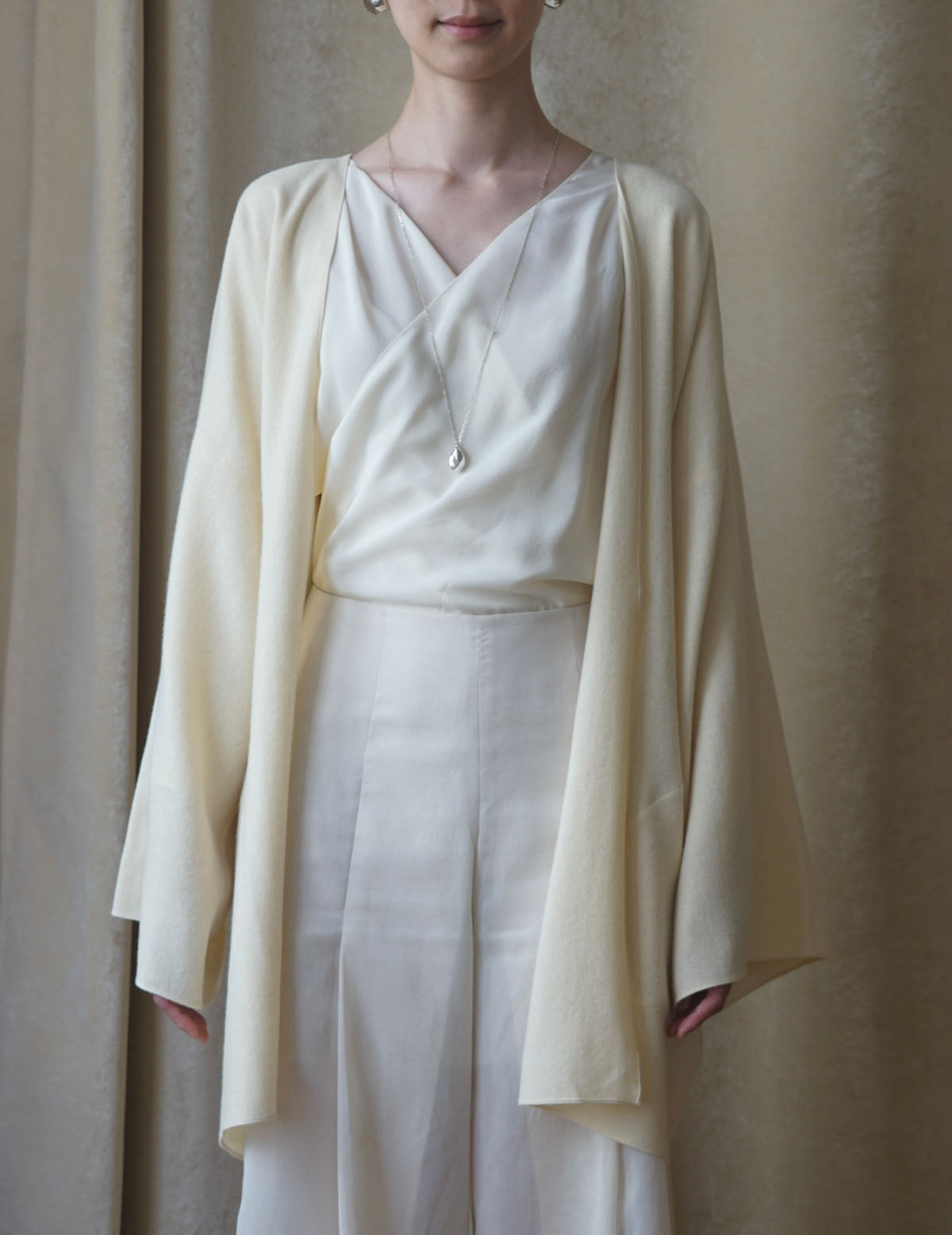 CORTANA | JACK YAK WOOL JACKET・IVORY
