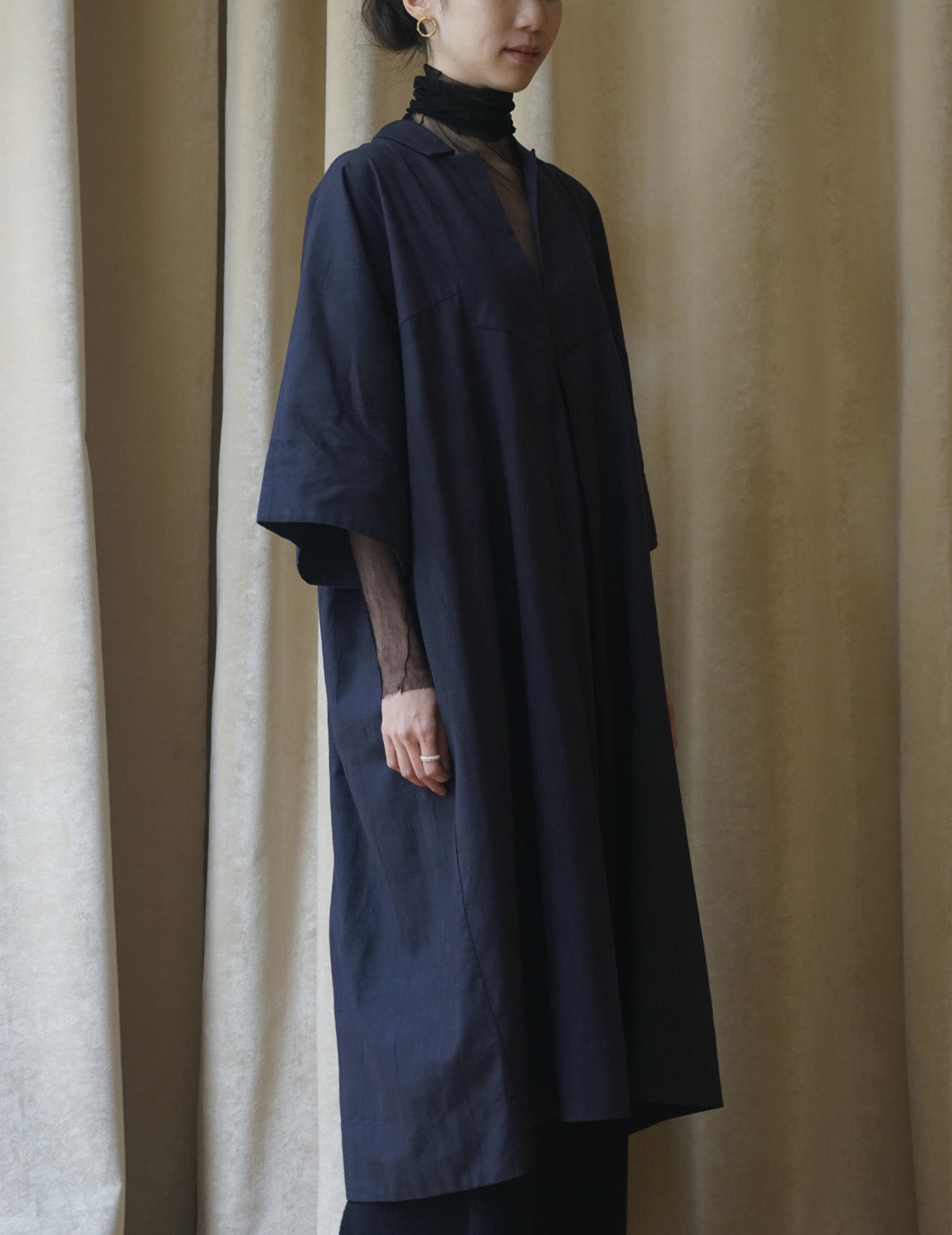 Licorice Dress・Dark Indigo