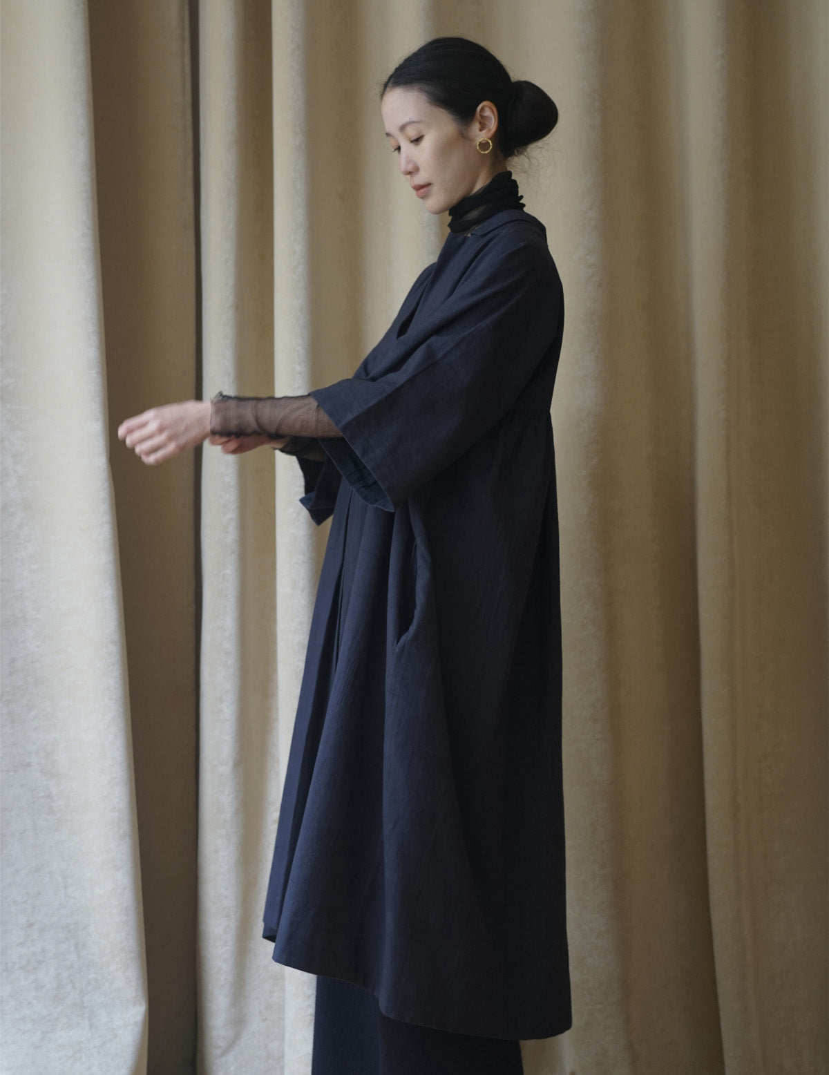 Licorice Dress・Dark Indigo