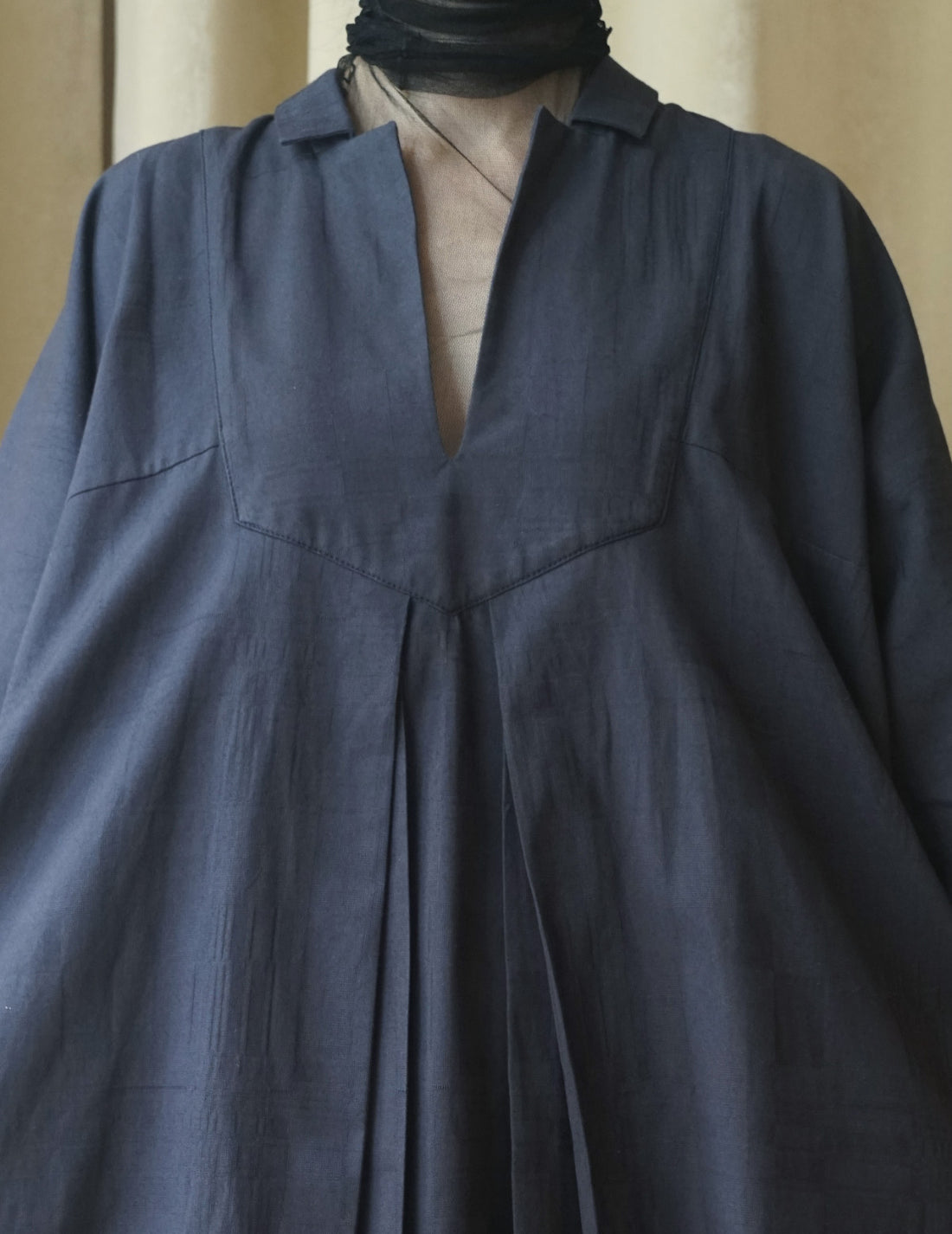Khadi and Co. | Licorice Dress・Dark Indigo