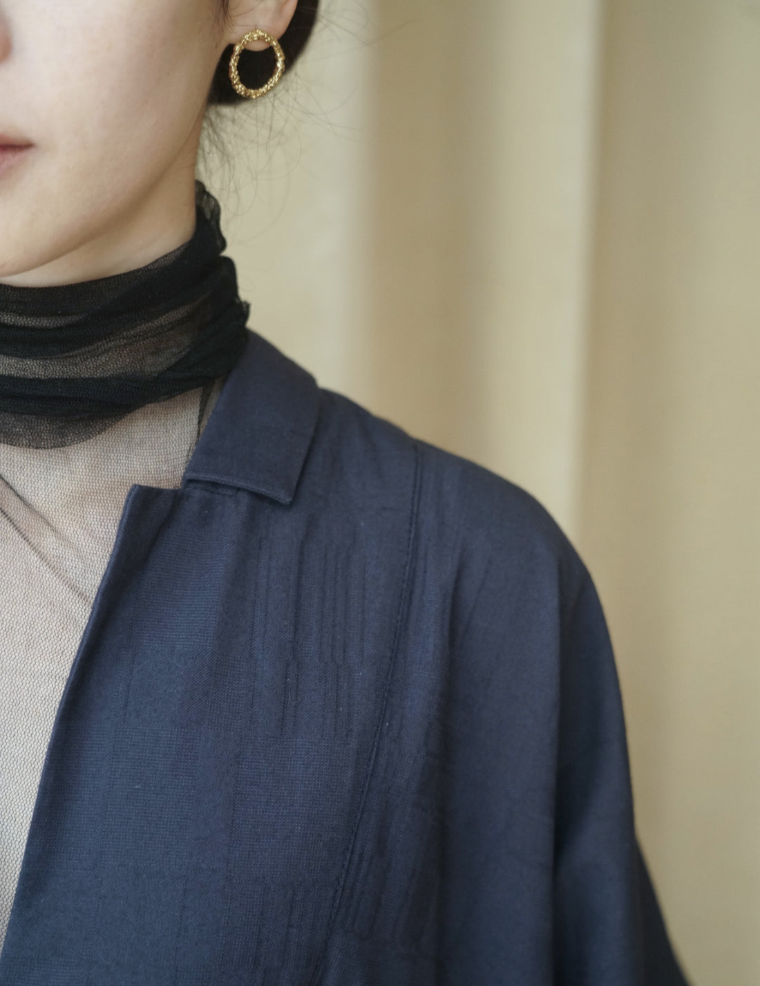 Khadi and Co. | Licorice Dress・Dark Indigo