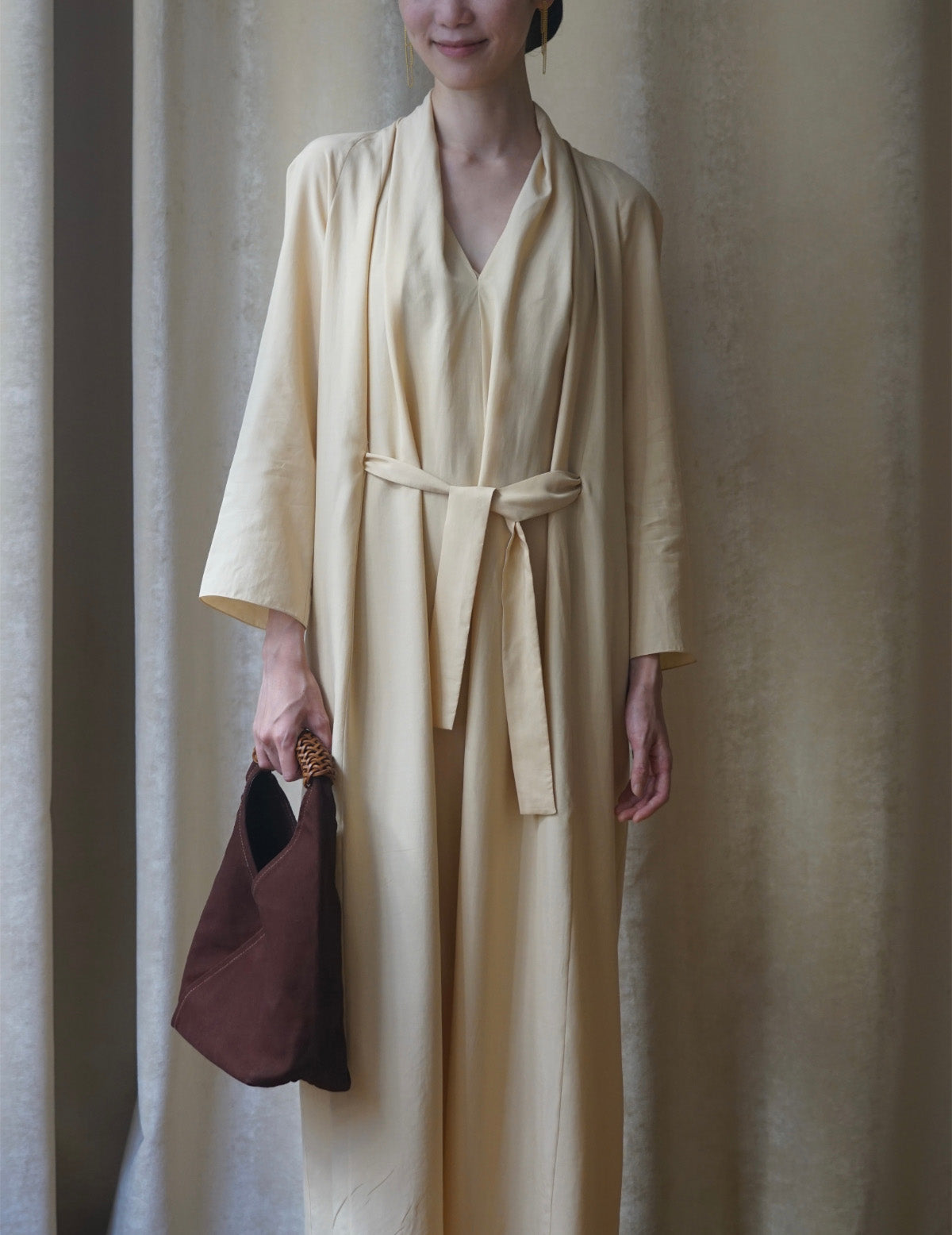 KAMARO’AN | Woven Triangle Bag - Dawn - S