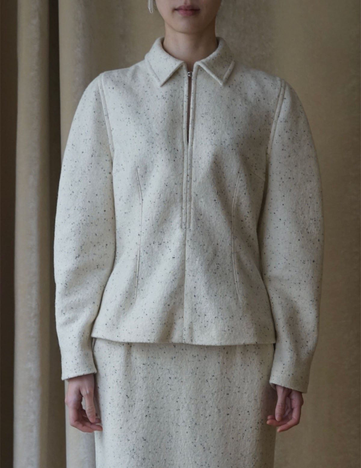 Mark Kenly Domino Tan | Brisa Blouse - Ivory - #34