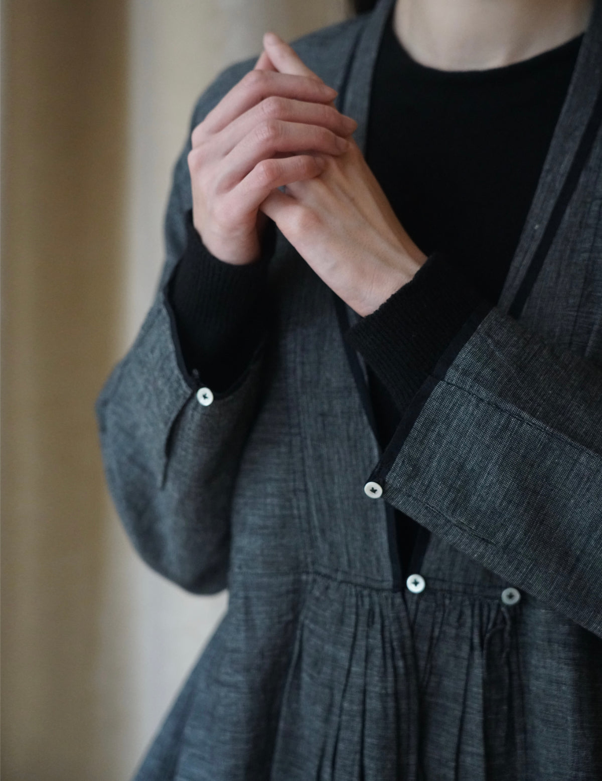 Cardigan Carole・Noir