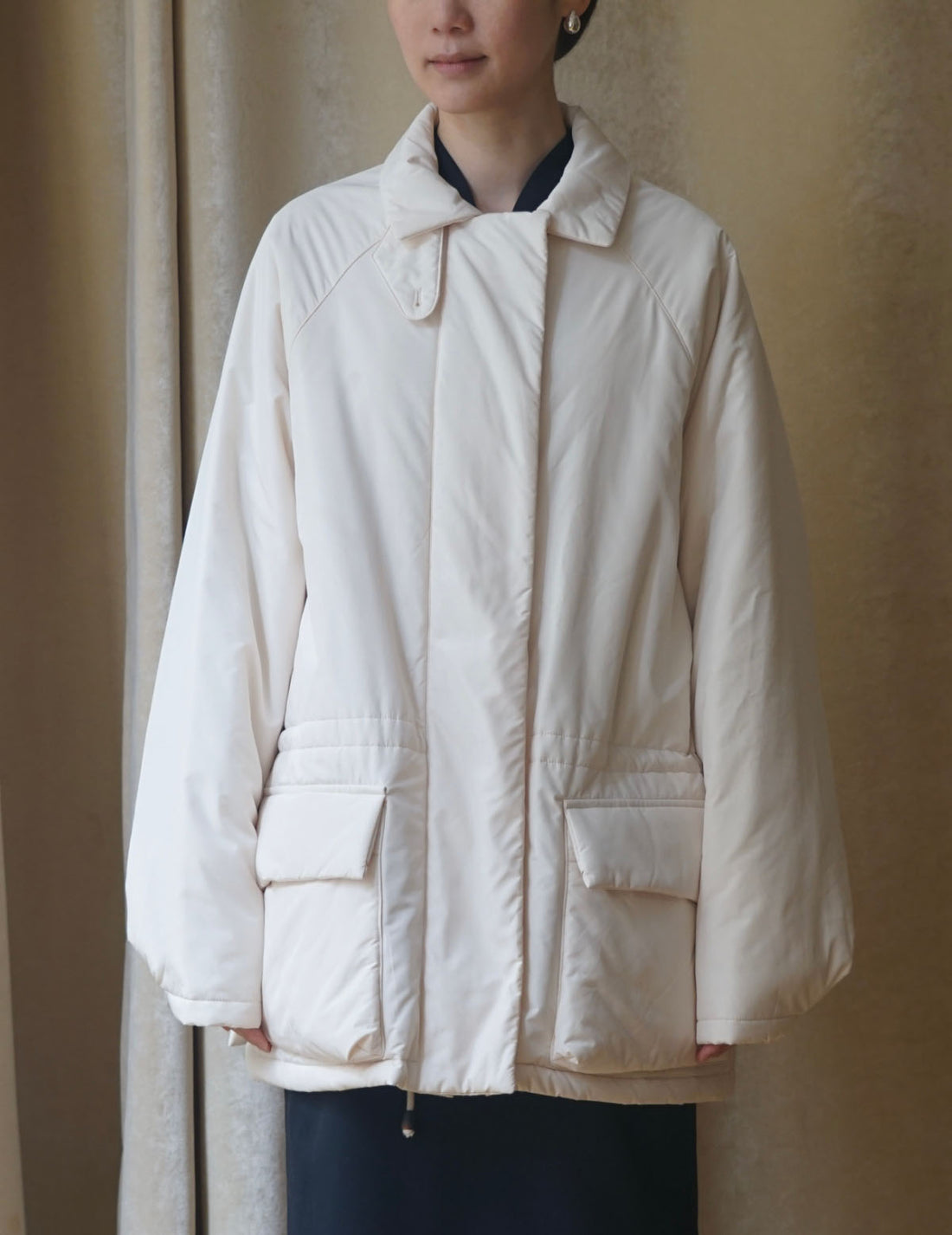 LE17SEPTEMBRE | Waist Drawstring Padded Hunting Jacket