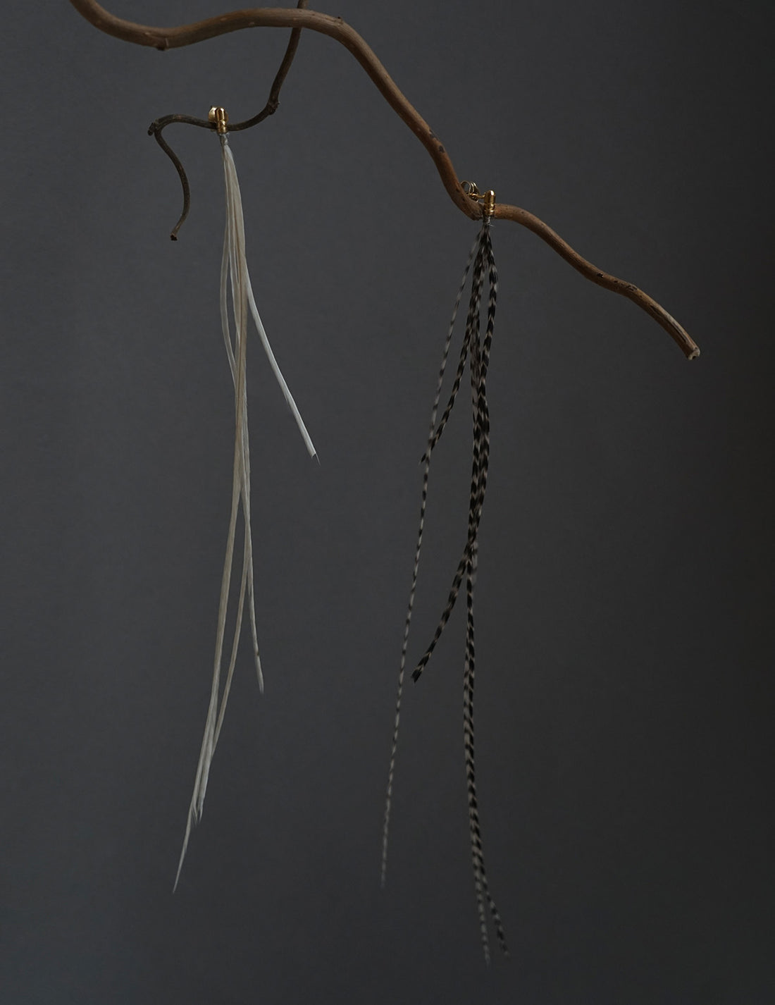 BEATRIZ PALACIOS | Feather Earring - White