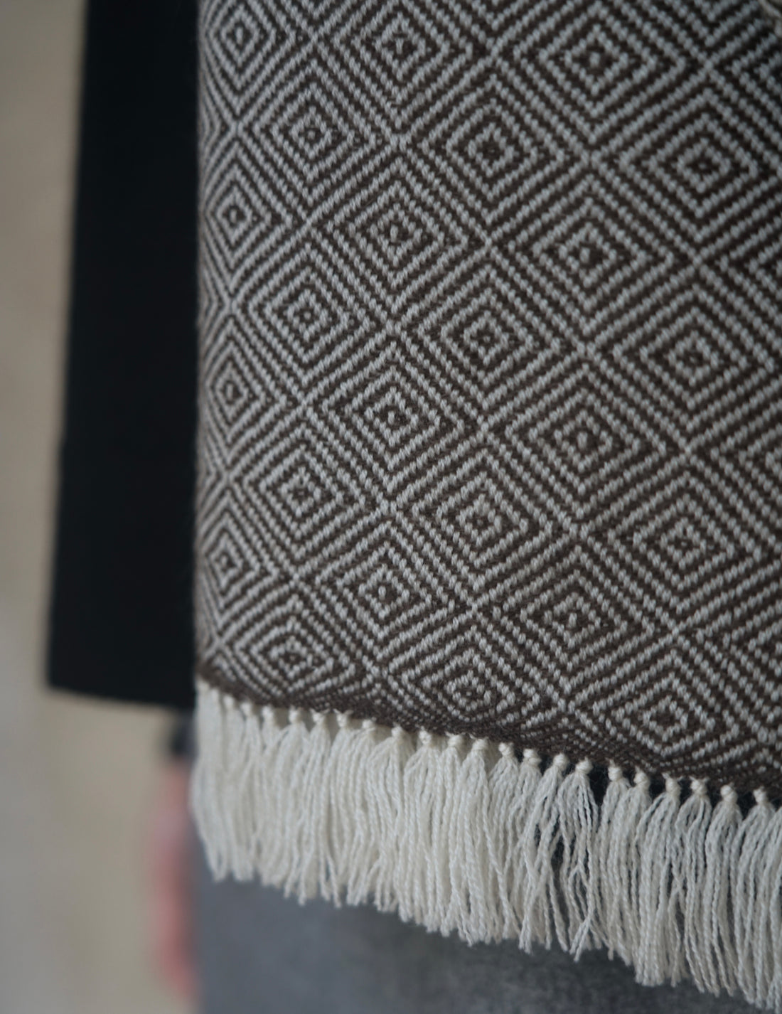 Himalayan Hermitage | Yak and Wool Blend Scarf・Hazel