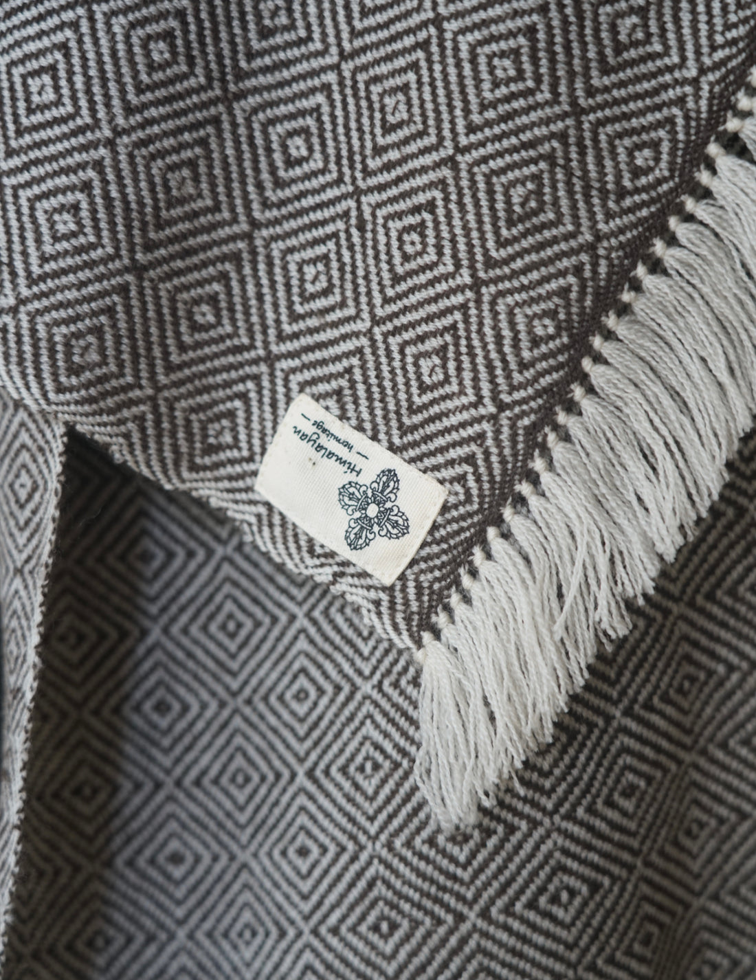 Himalayan Hermitage | Yak and Wool Blend Scarf・Hazel