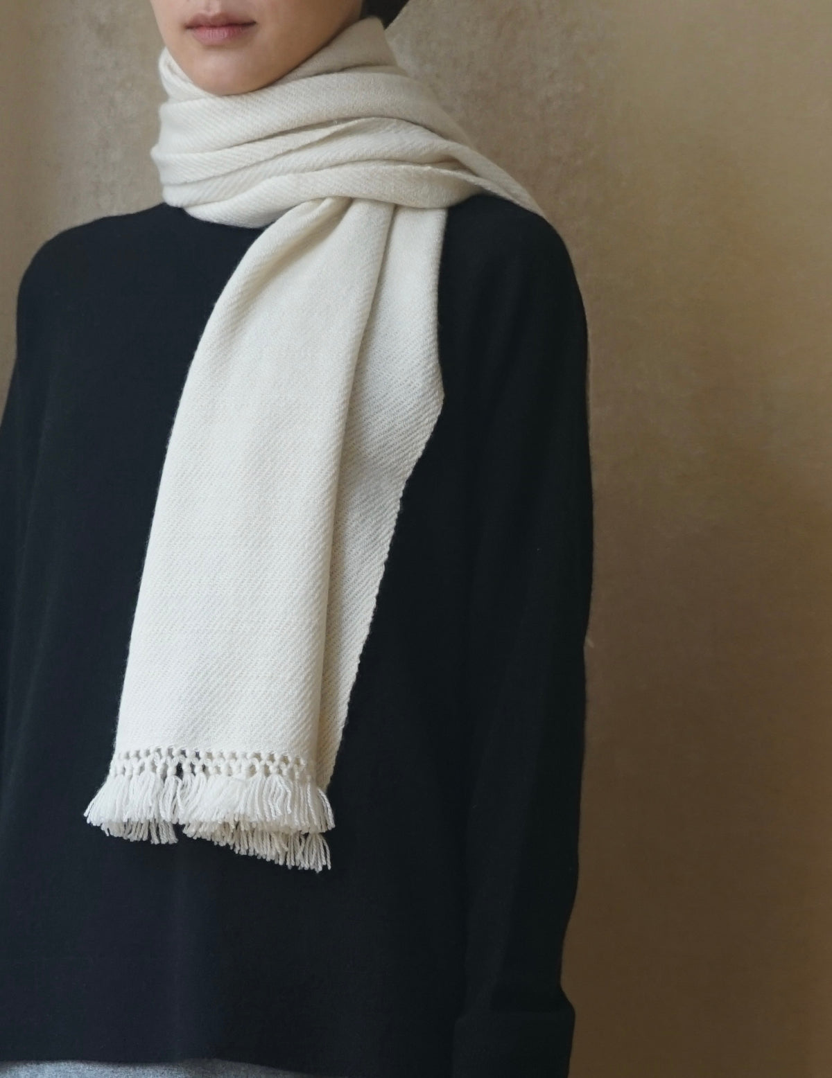Classic Scarf Cream