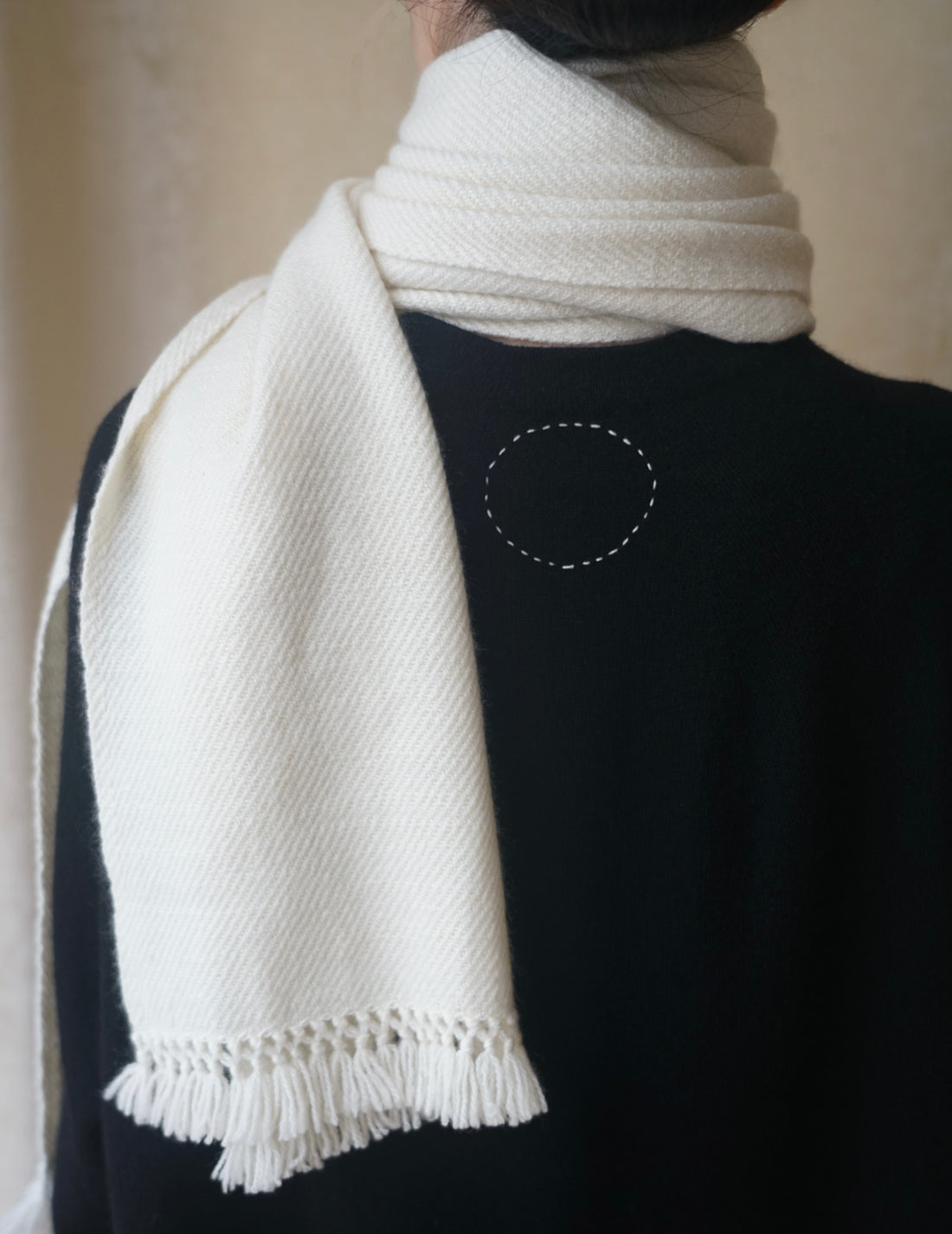 Himalayan Hermitage | Classic Scarf Cream