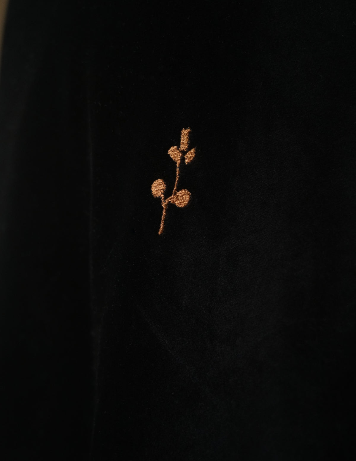 Velvet Black “Rose” Skirt