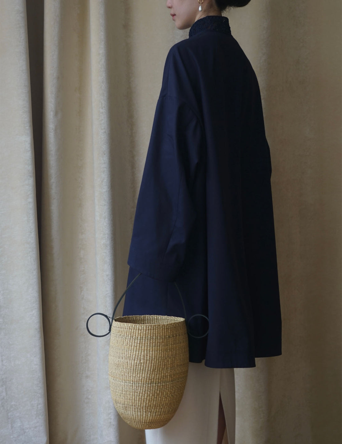 Ines Bressand | Akamae Tall Round Basket  N.16