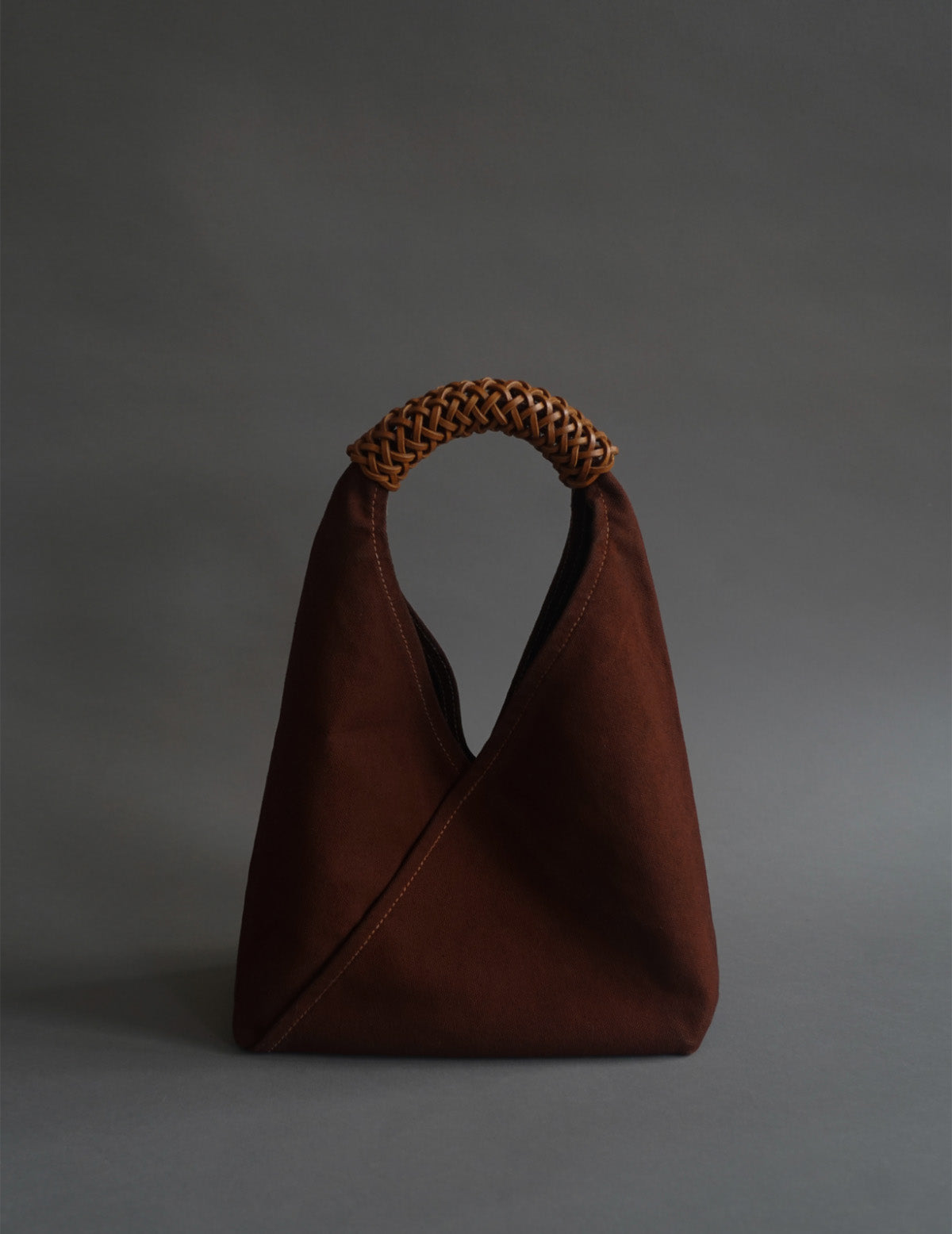 Woven Triangle Bag - Dawn - S