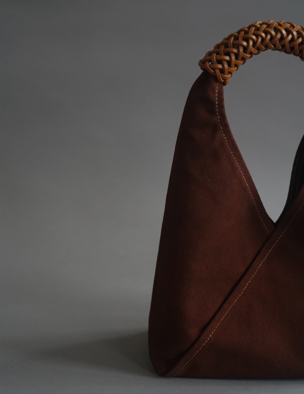 Woven Triangle Bag - Dawn - S