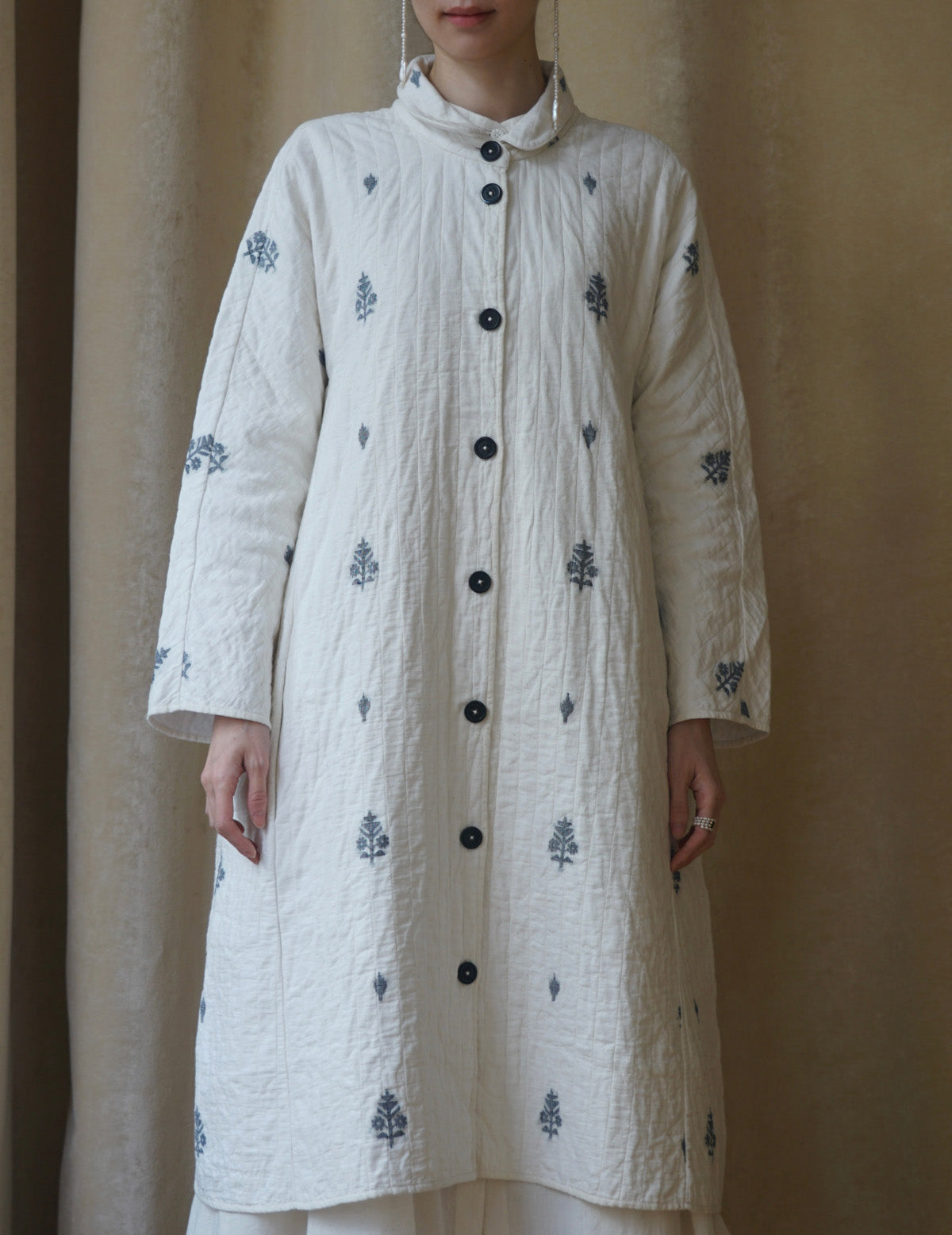 Manteau matelassé Lauren・Blanc