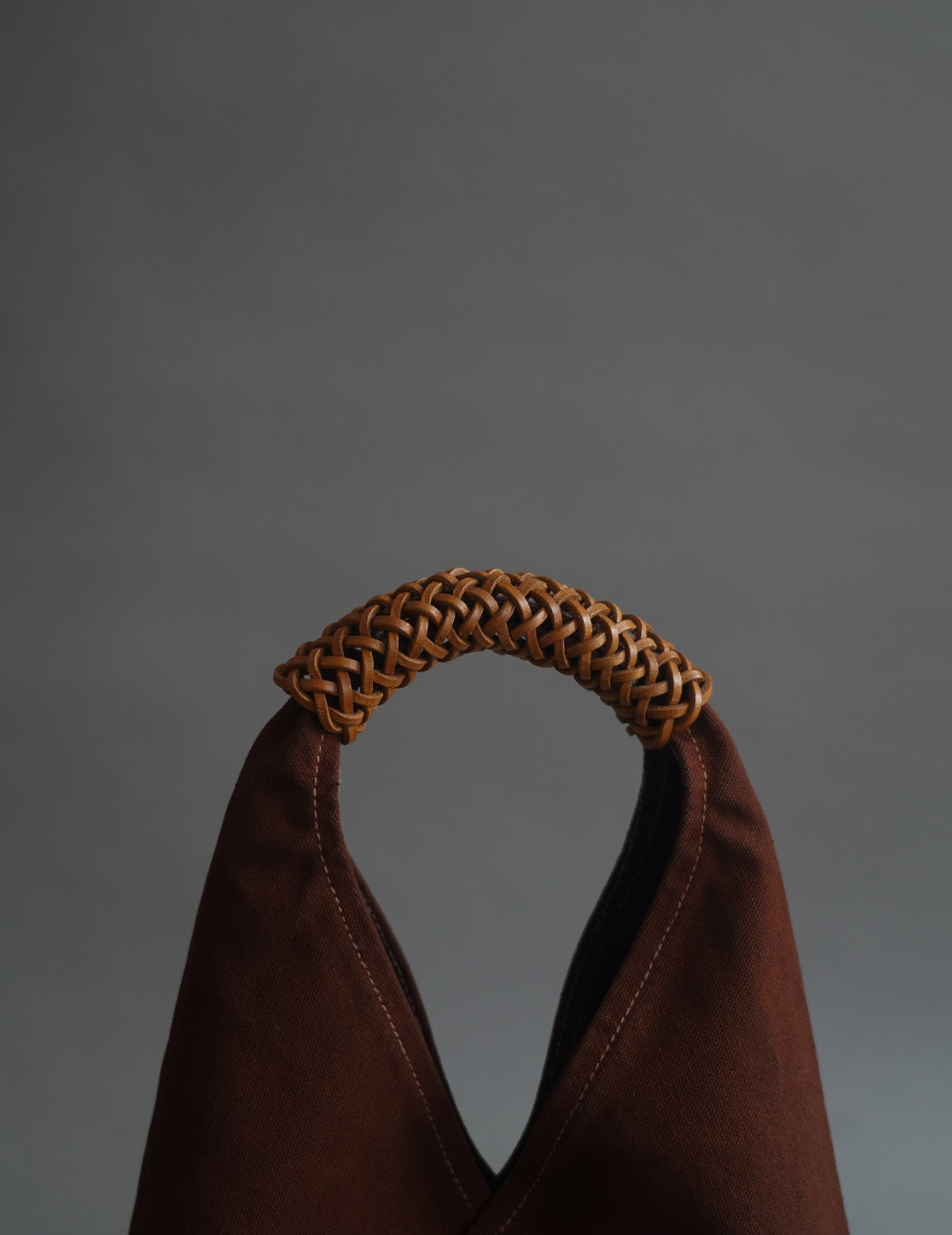 Woven Triangle Bag - Dawn - S