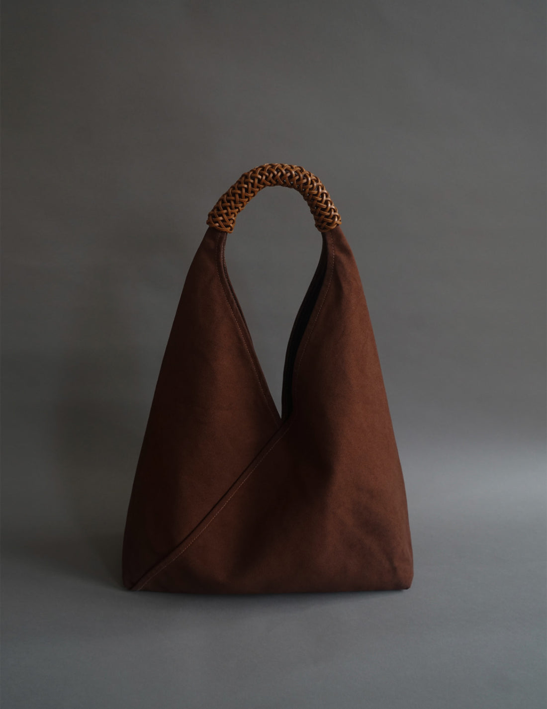 KAMARO’AN | Woven Triangle Bag - Dawn - L
