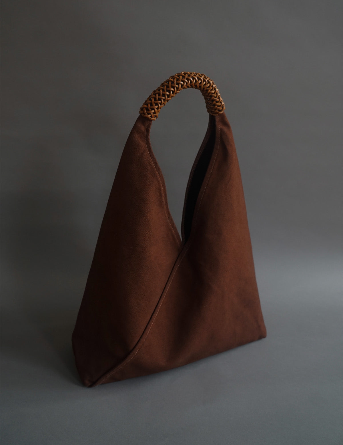 Woven Triangle Bag - Dawn - L