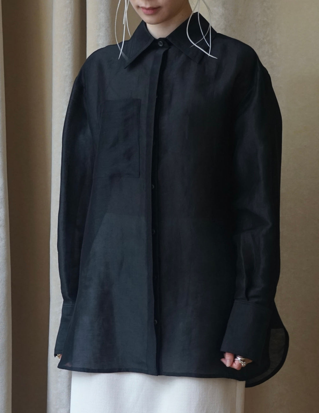 Mark Kenly Domino Tan | Sira Shirt - Black