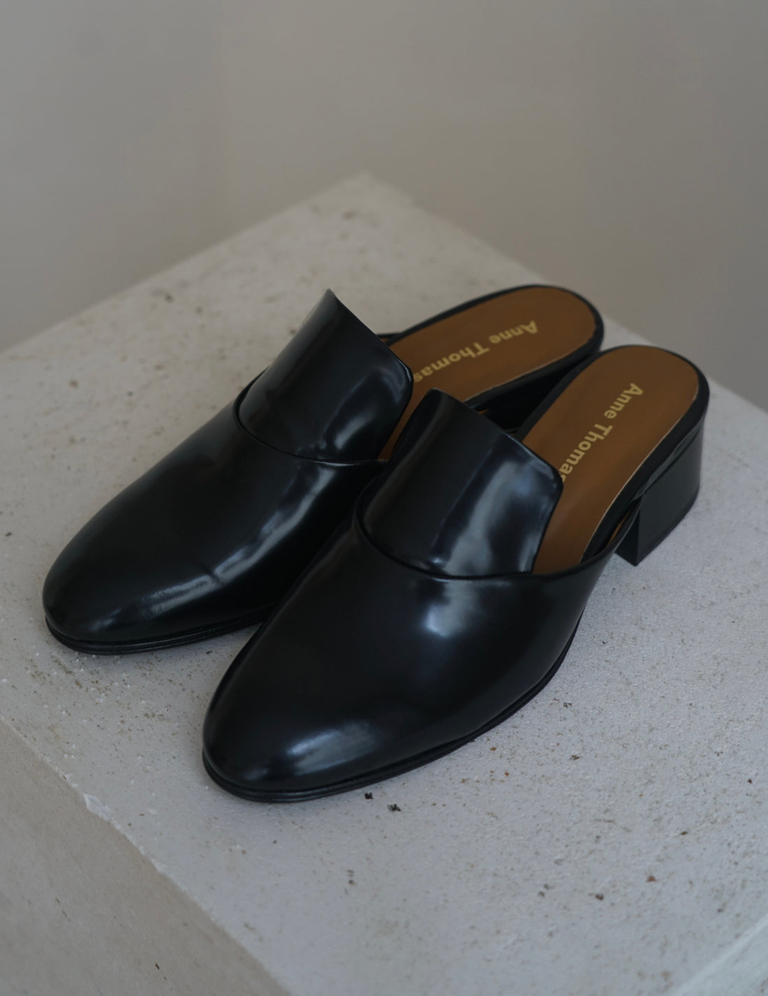 Mules Fatima・Polido Noir