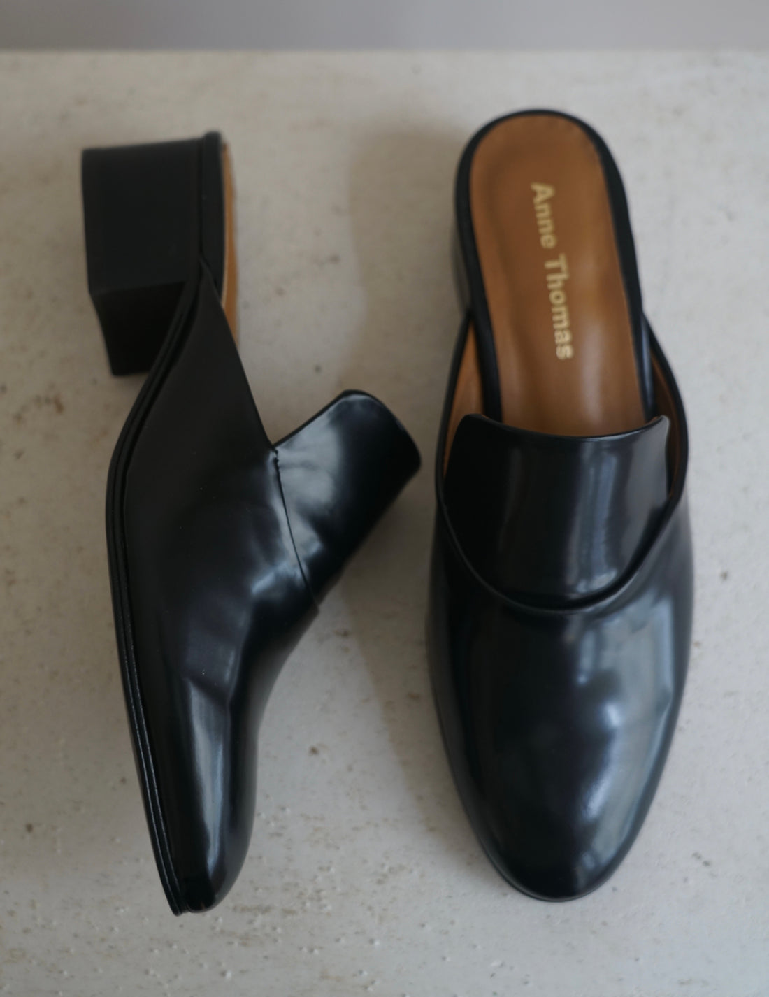 Mules Fatima・Polido Noir