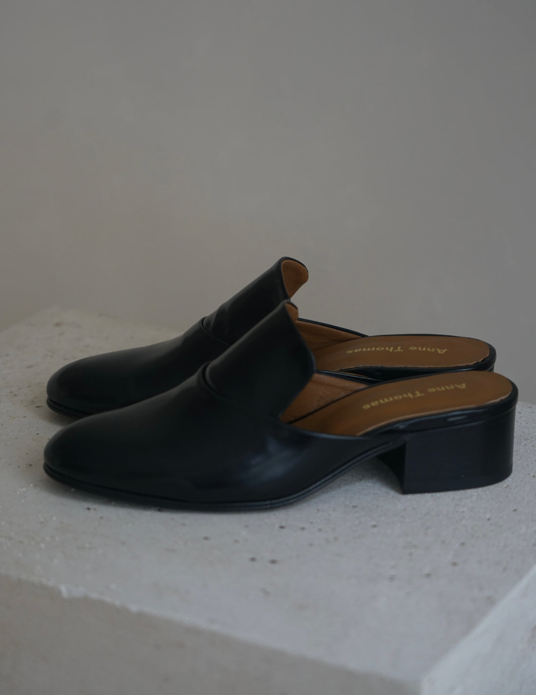 Mules Fatima・Polido Noir