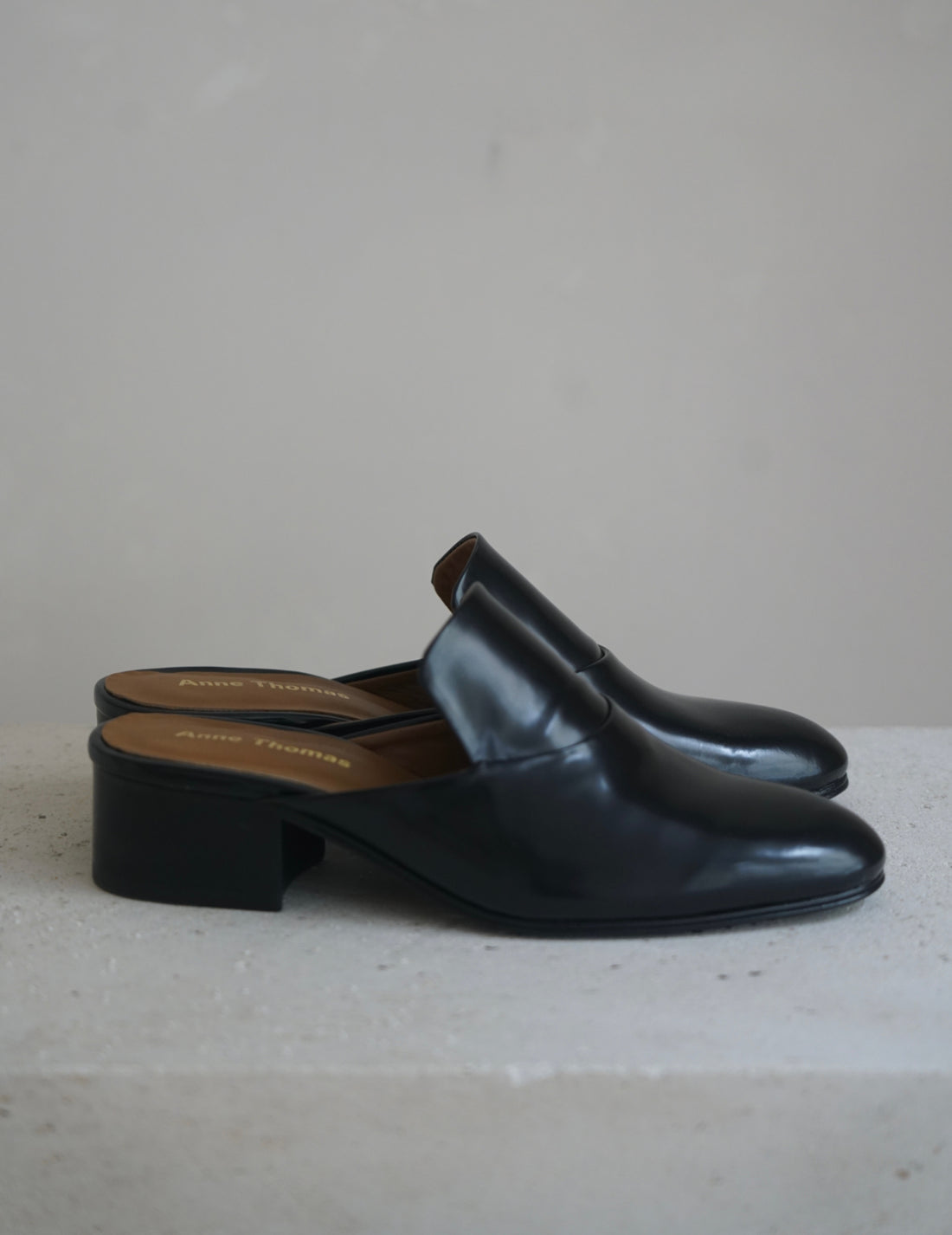 Mules Fatima・Polido Noir