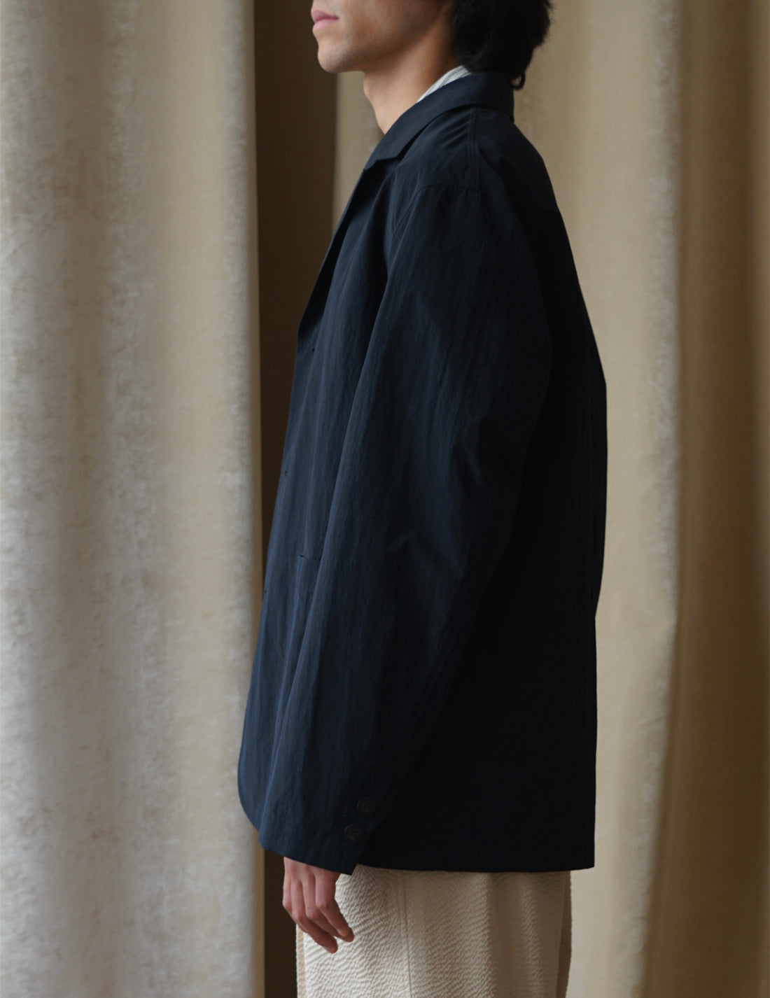 Veste à boutonnage simple