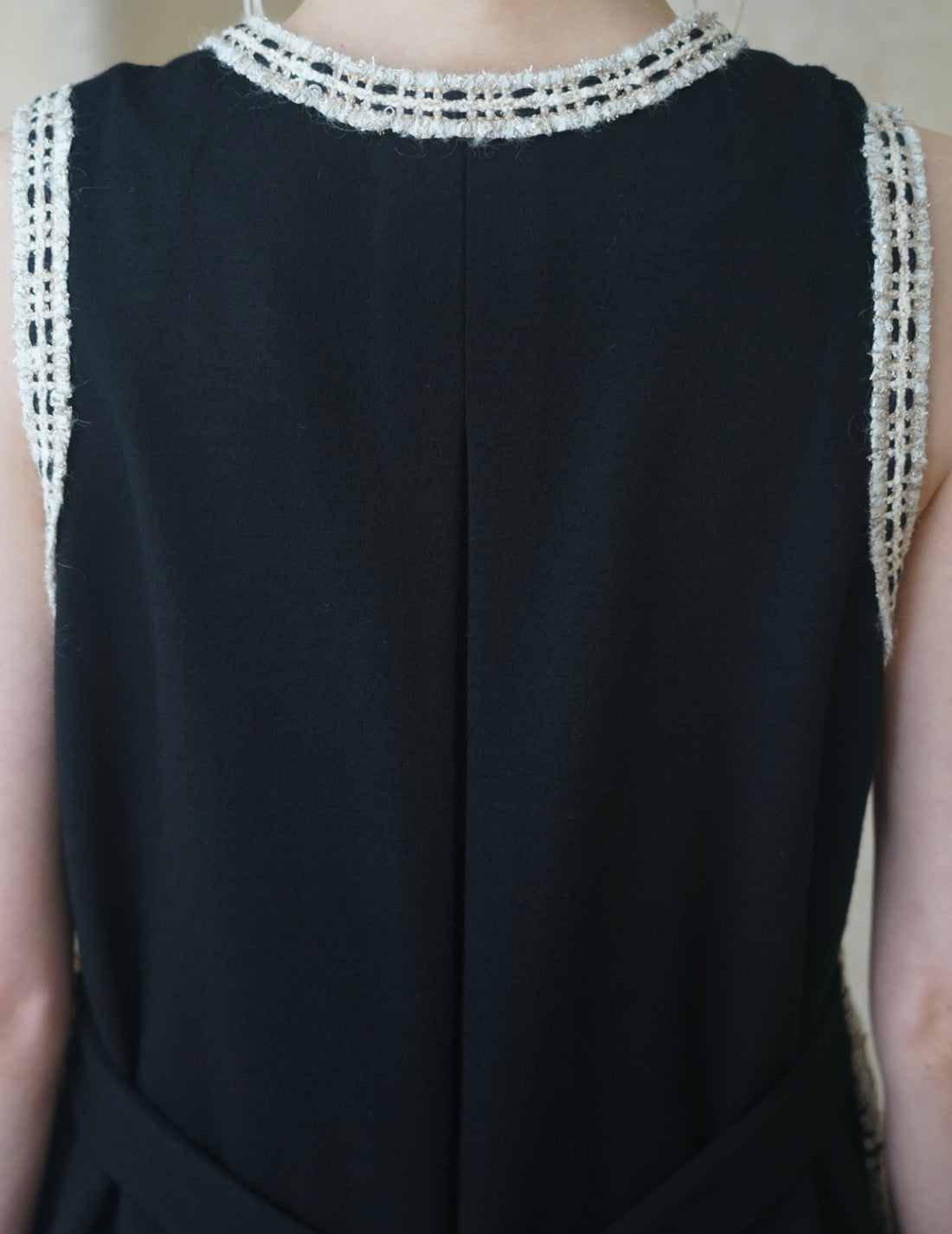 Sun Yu Hong | PATCHWORK KNIT LONG VEST