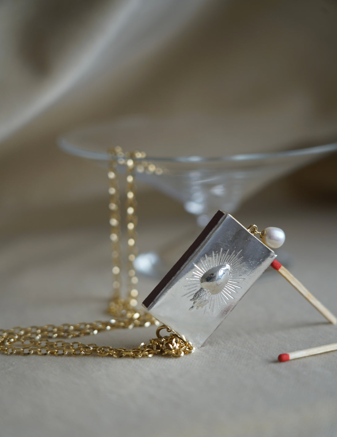 BEATRIZ PALACIOS | Matchbox Pendant