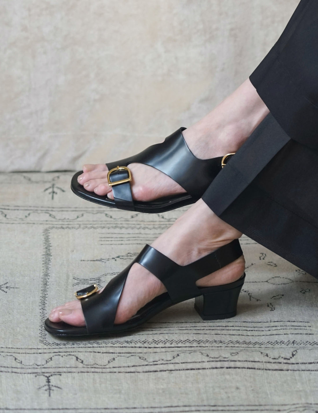 Sandales Kabuki・Noir