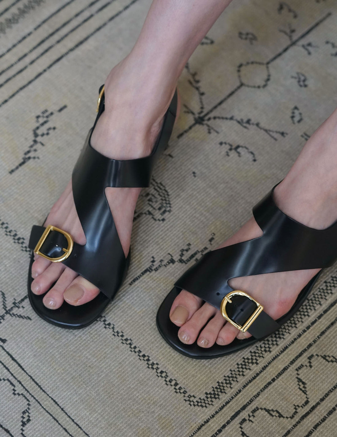 Sandales Kabuki・Noir