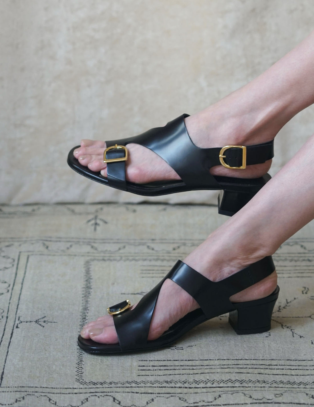 Sandales Kabuki・Noir