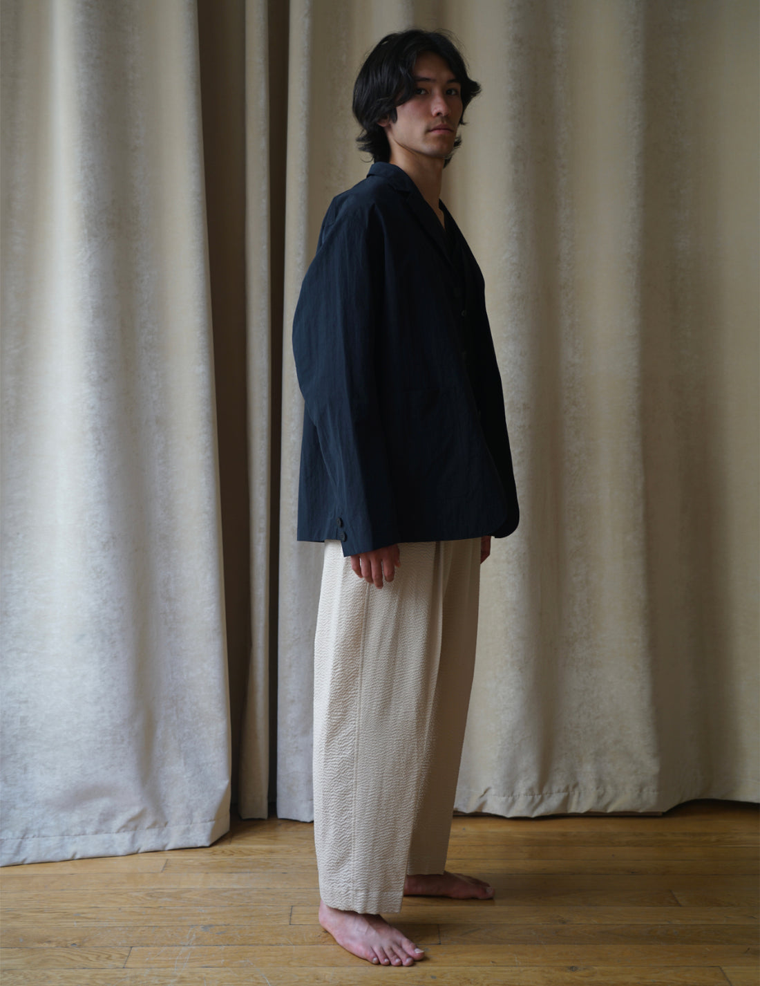 Veste à boutonnage simple