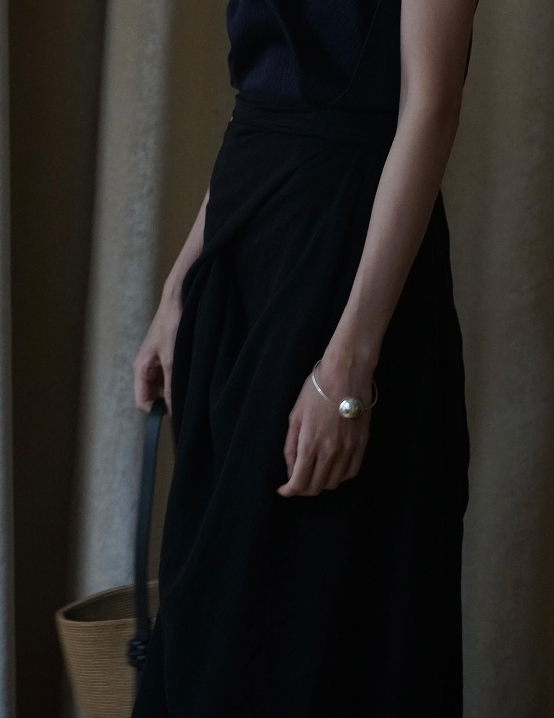 Unité by Adachi Yukari | Silver Sphere Bangle