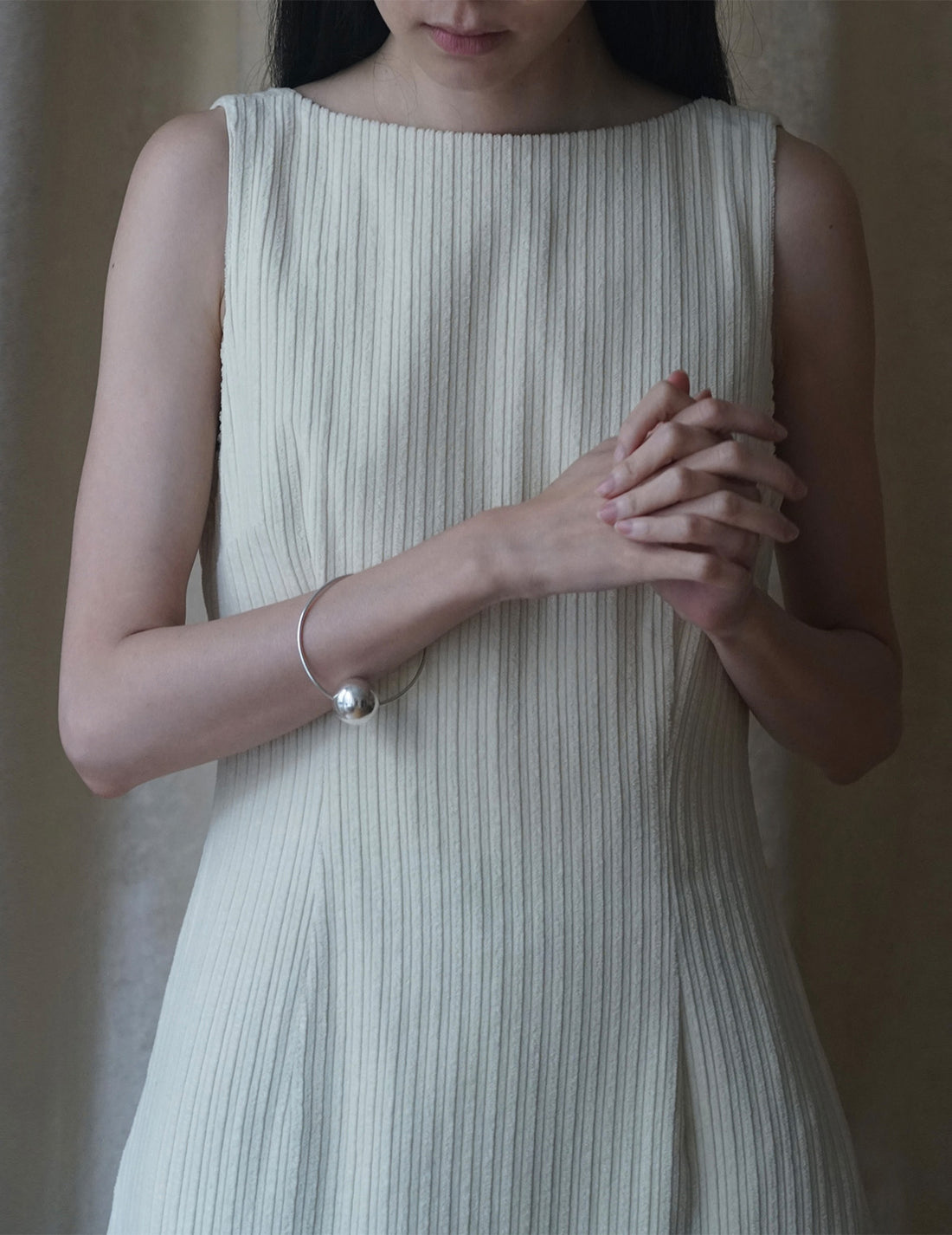 Unité by Adachi Yukari | Silver Sphere Bangle